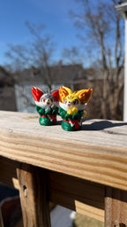 Fennekin Bundle Keychain