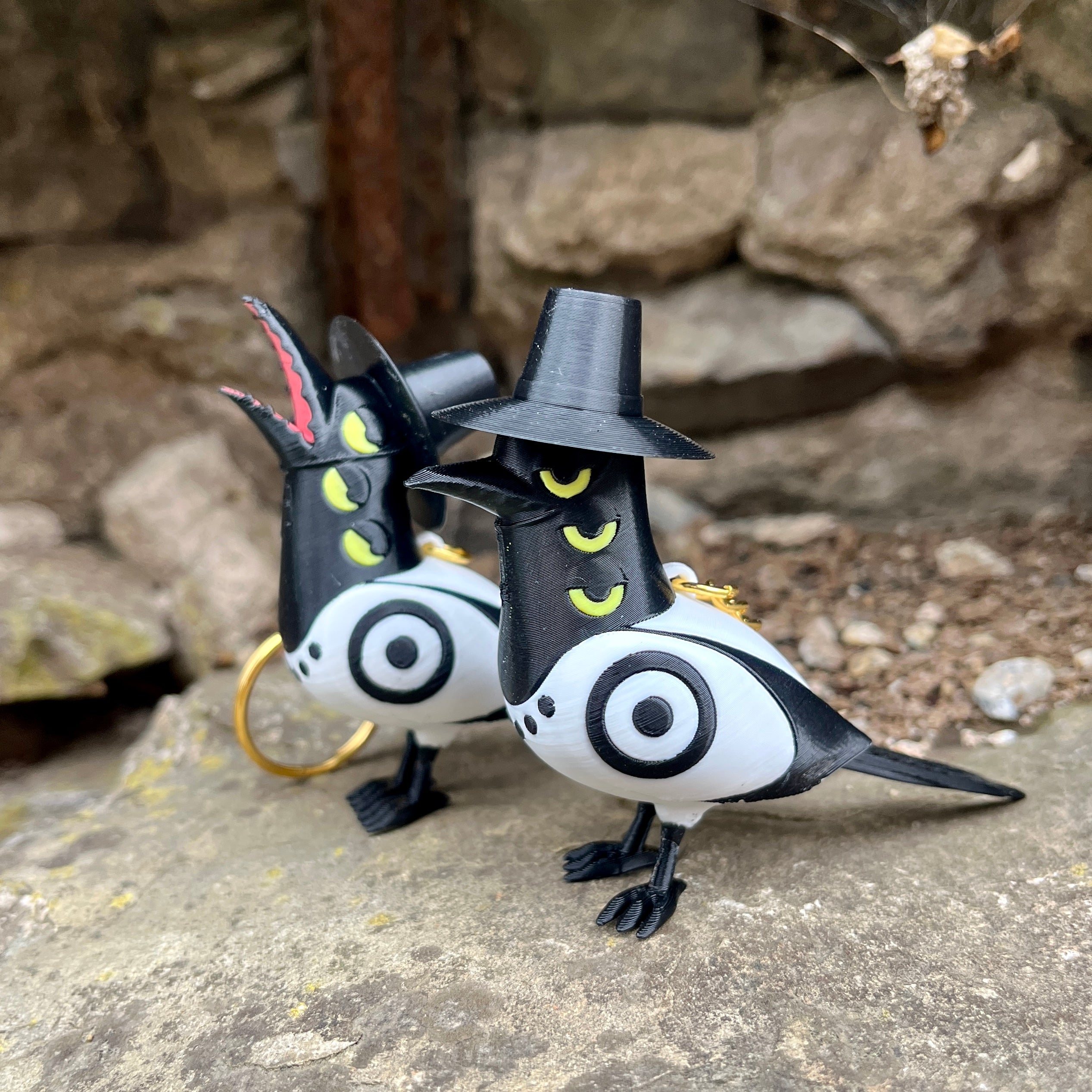 Sussie Magpie Keychain
