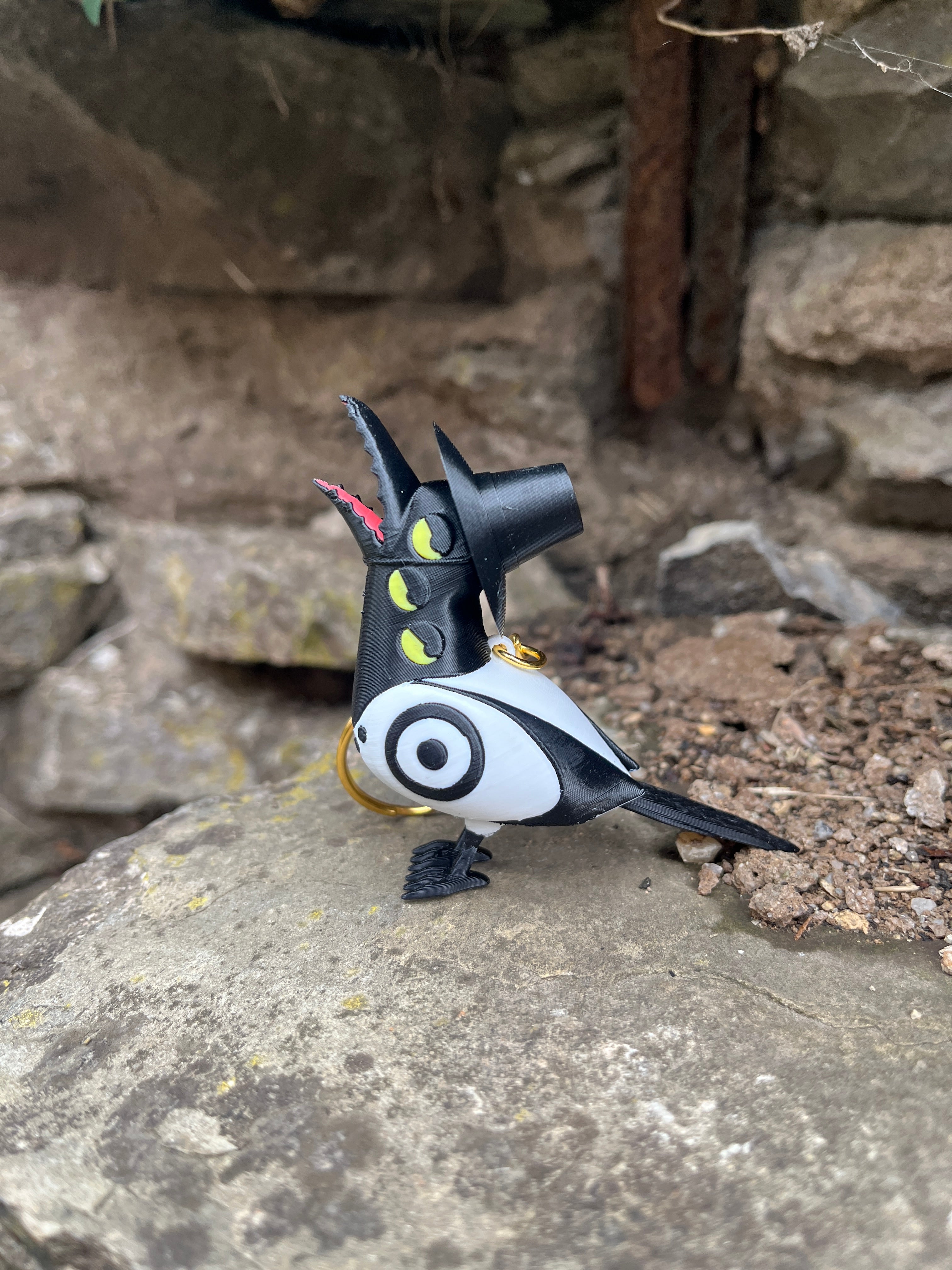 Sussie Magpie Keychain