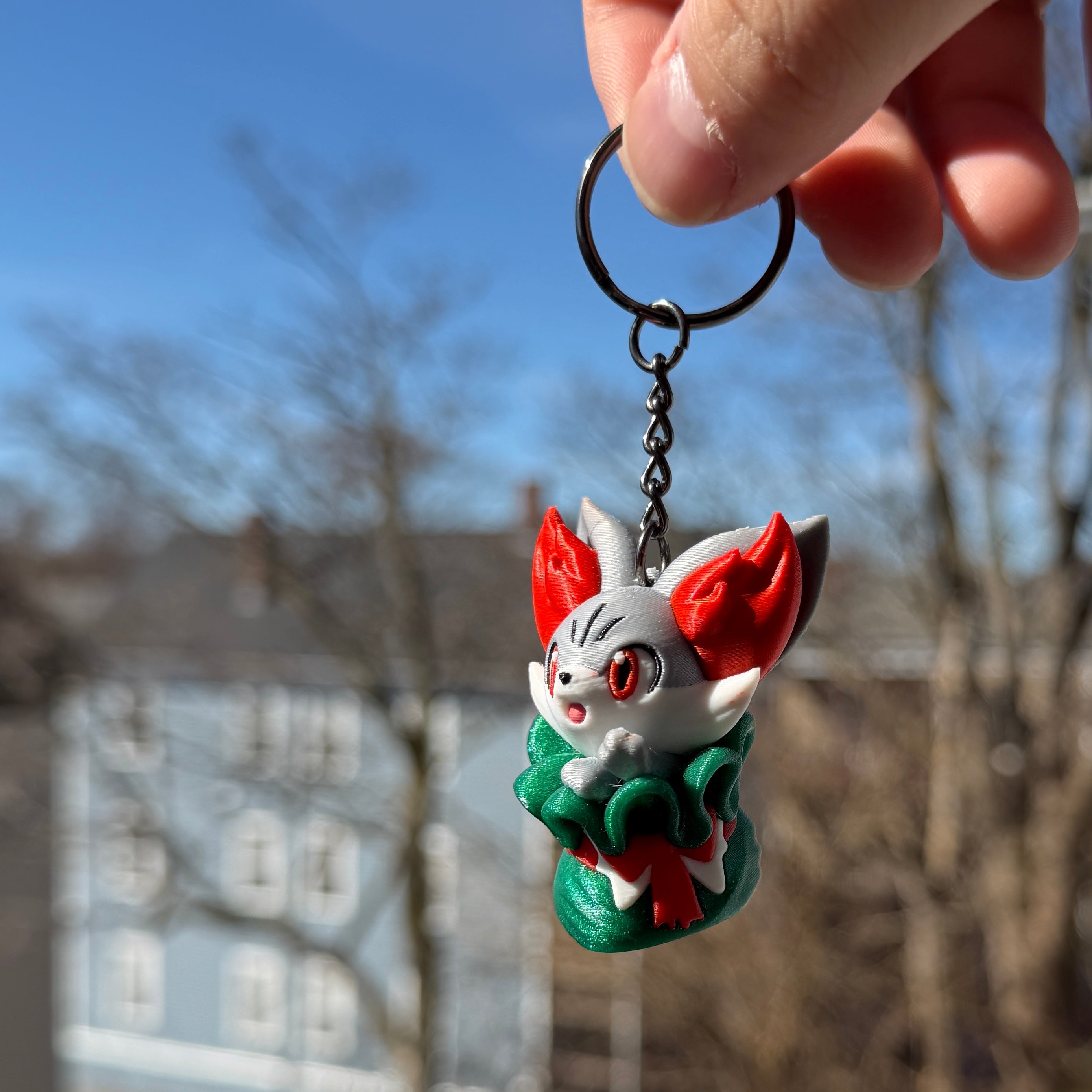 Fennekin Bundle Keychain