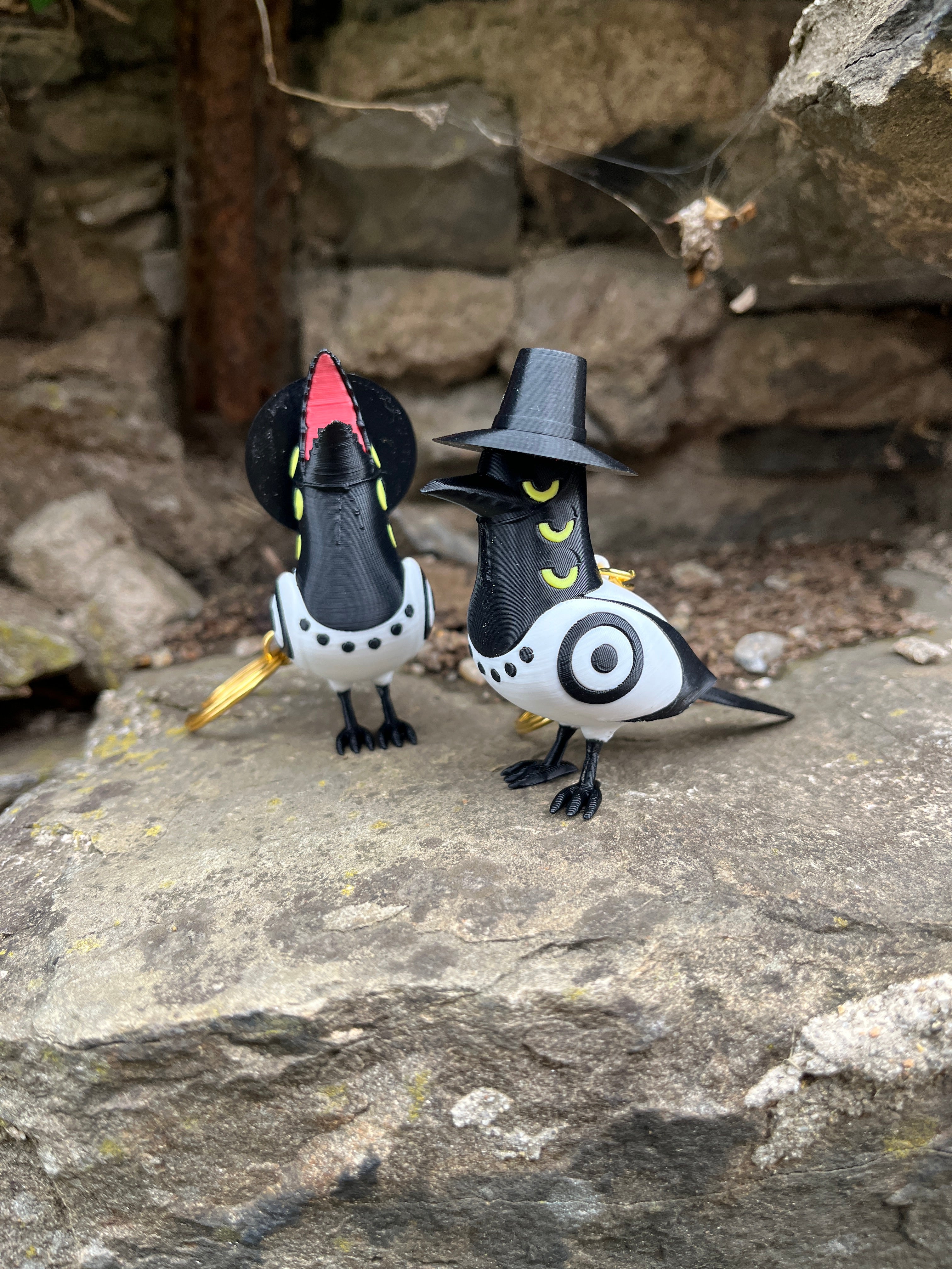 Sussie Magpie Keychain
