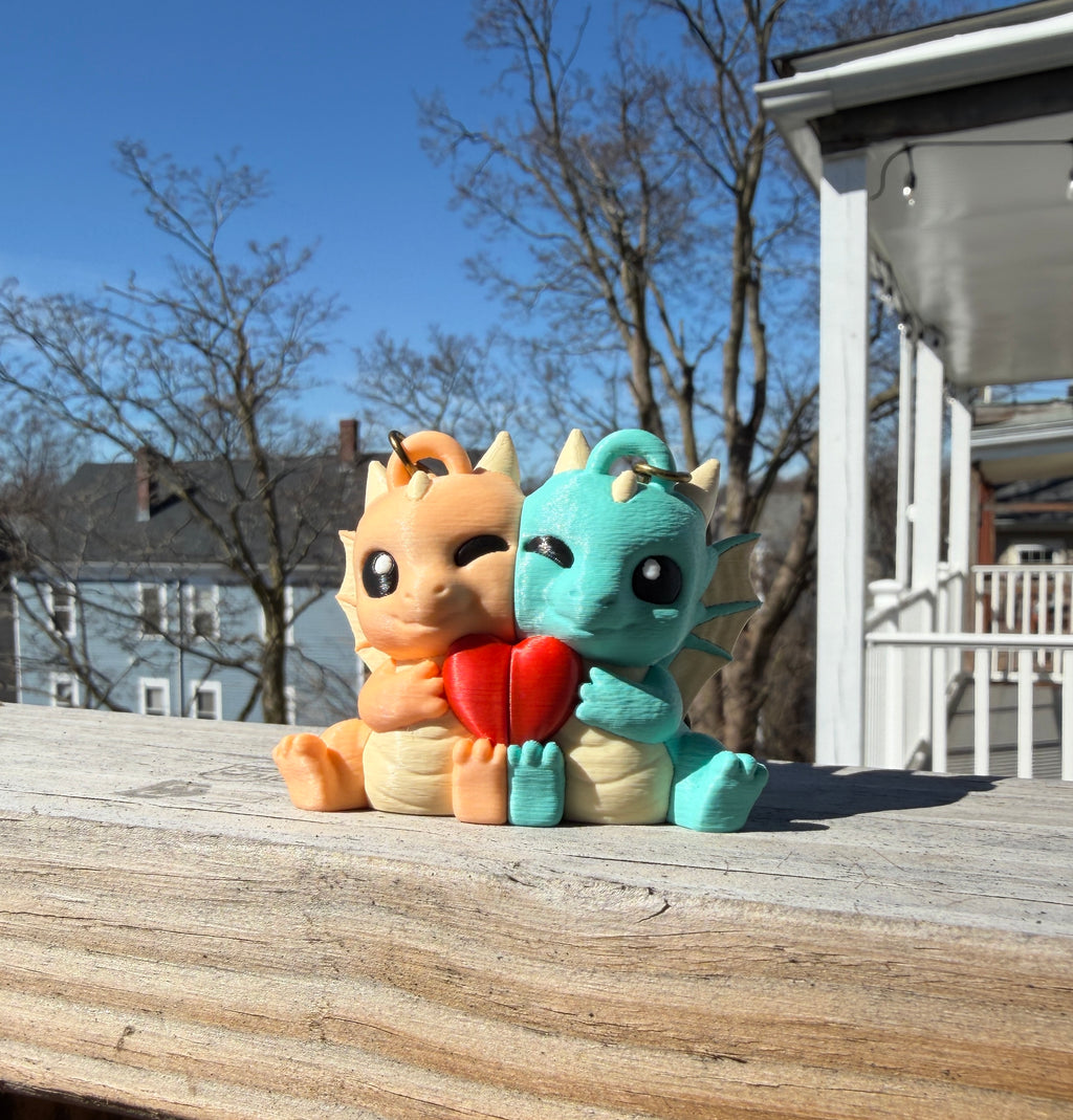 Magnetic Dragon Keychain