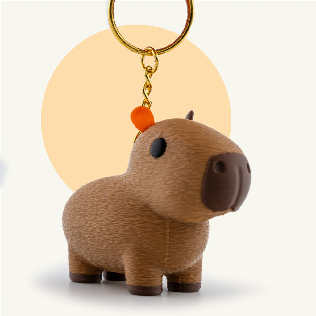 Capybara Keychain