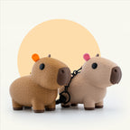 Capybara Keychain
