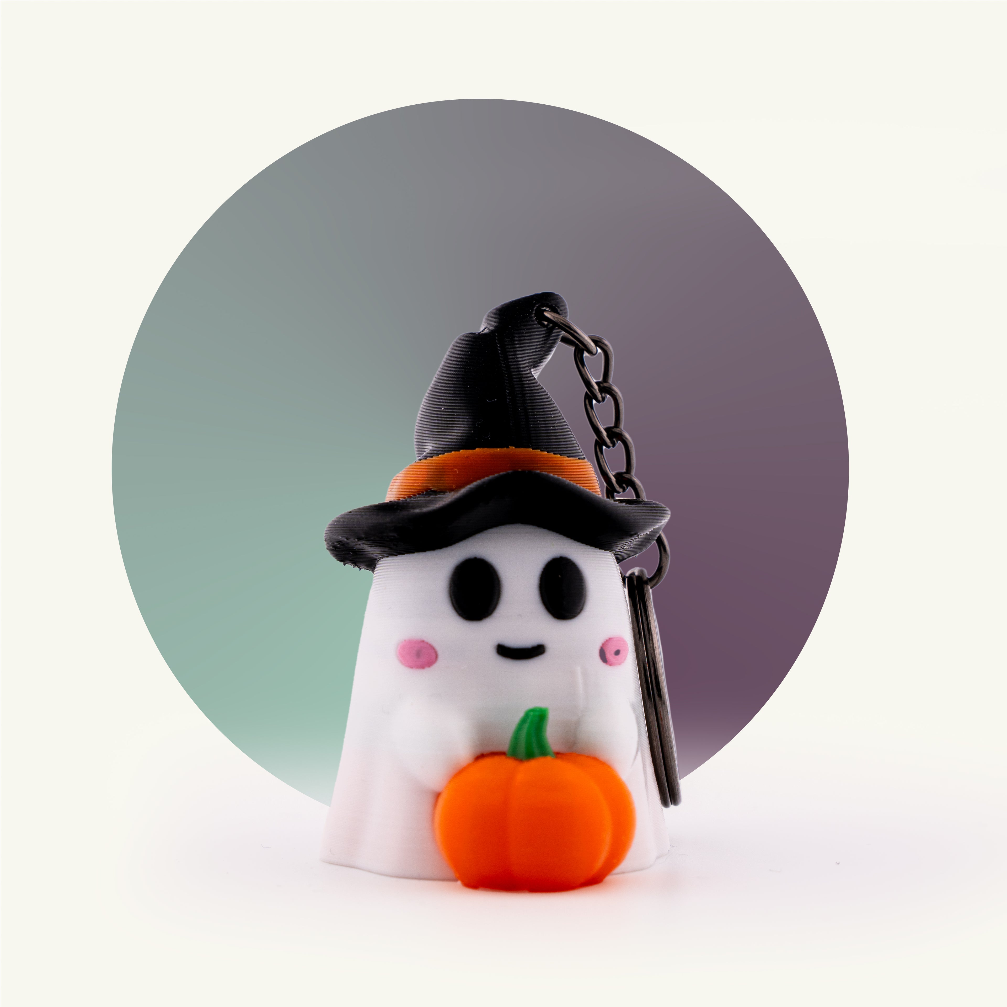 Cute Ghost Keychain