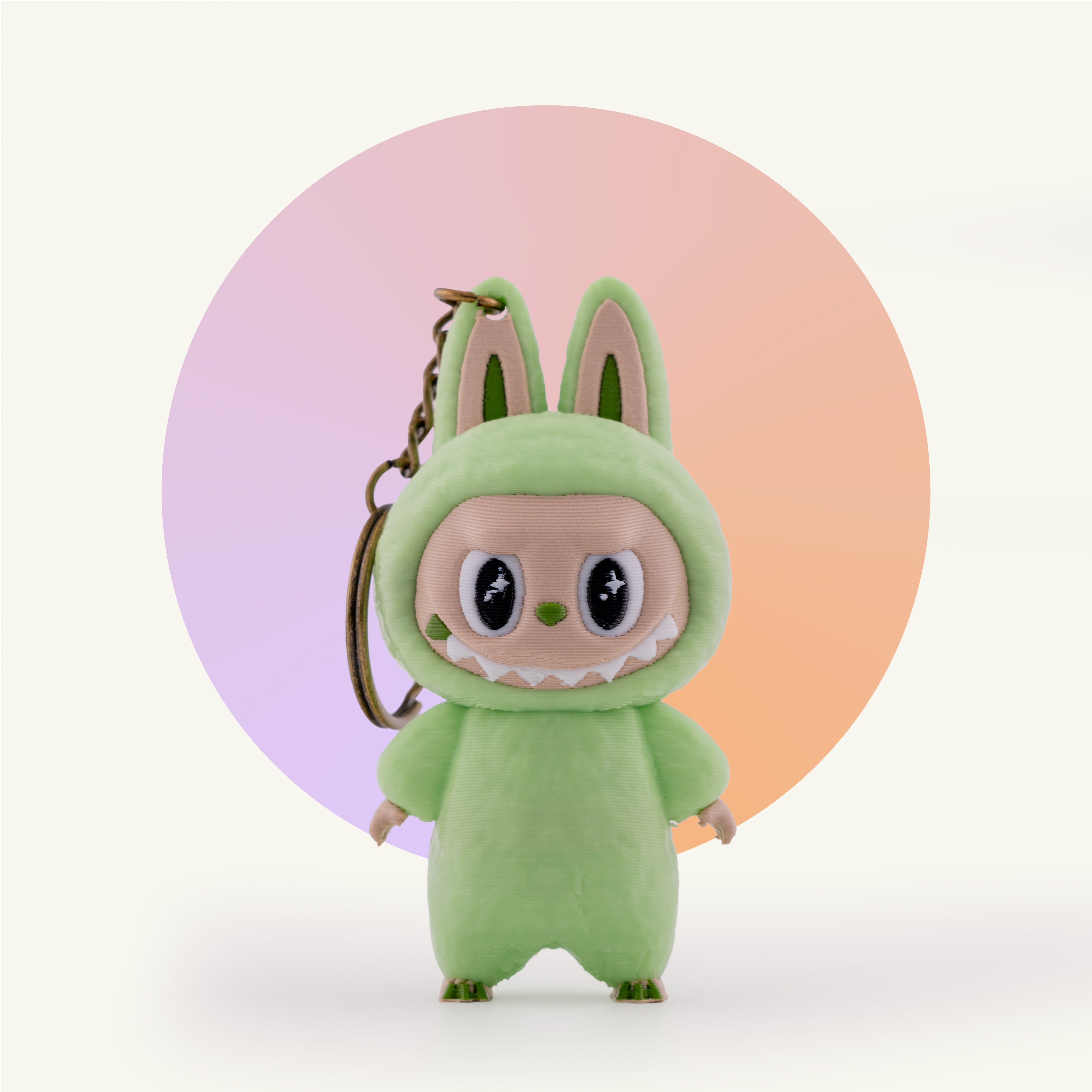 Labubu Monster Keychain
