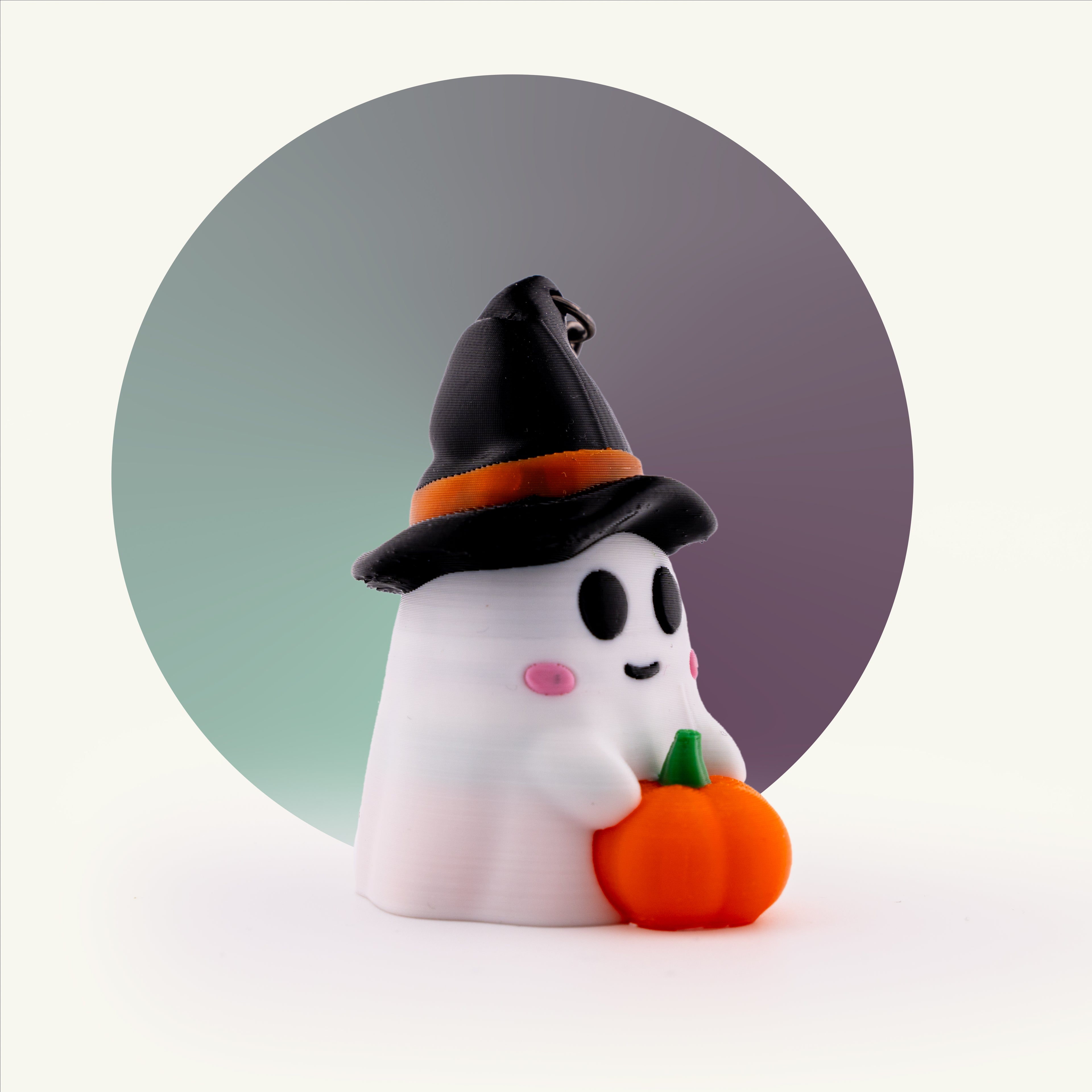 Cute Ghost Keychain