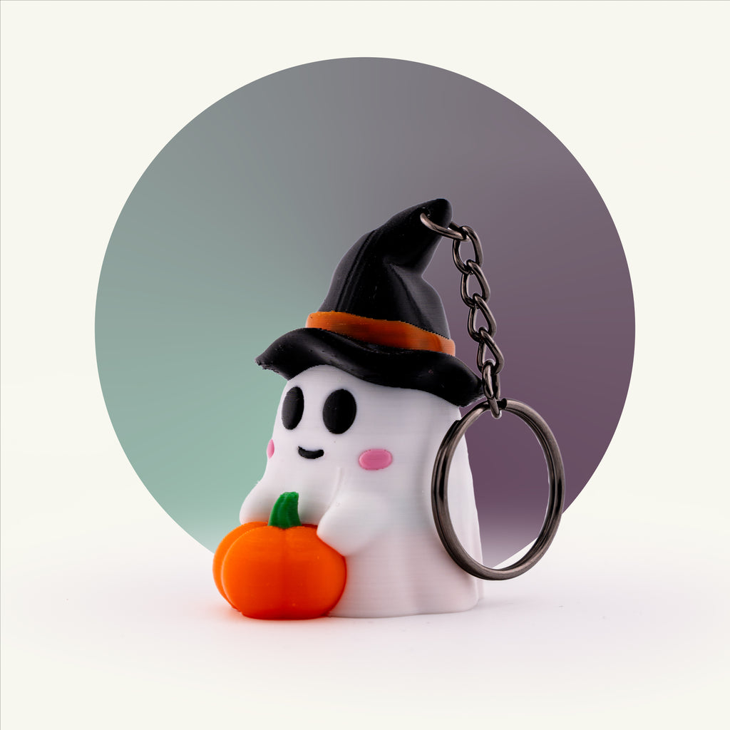 Cute Ghost Keychain