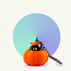 Pumpkin Cat Fidget Keychain