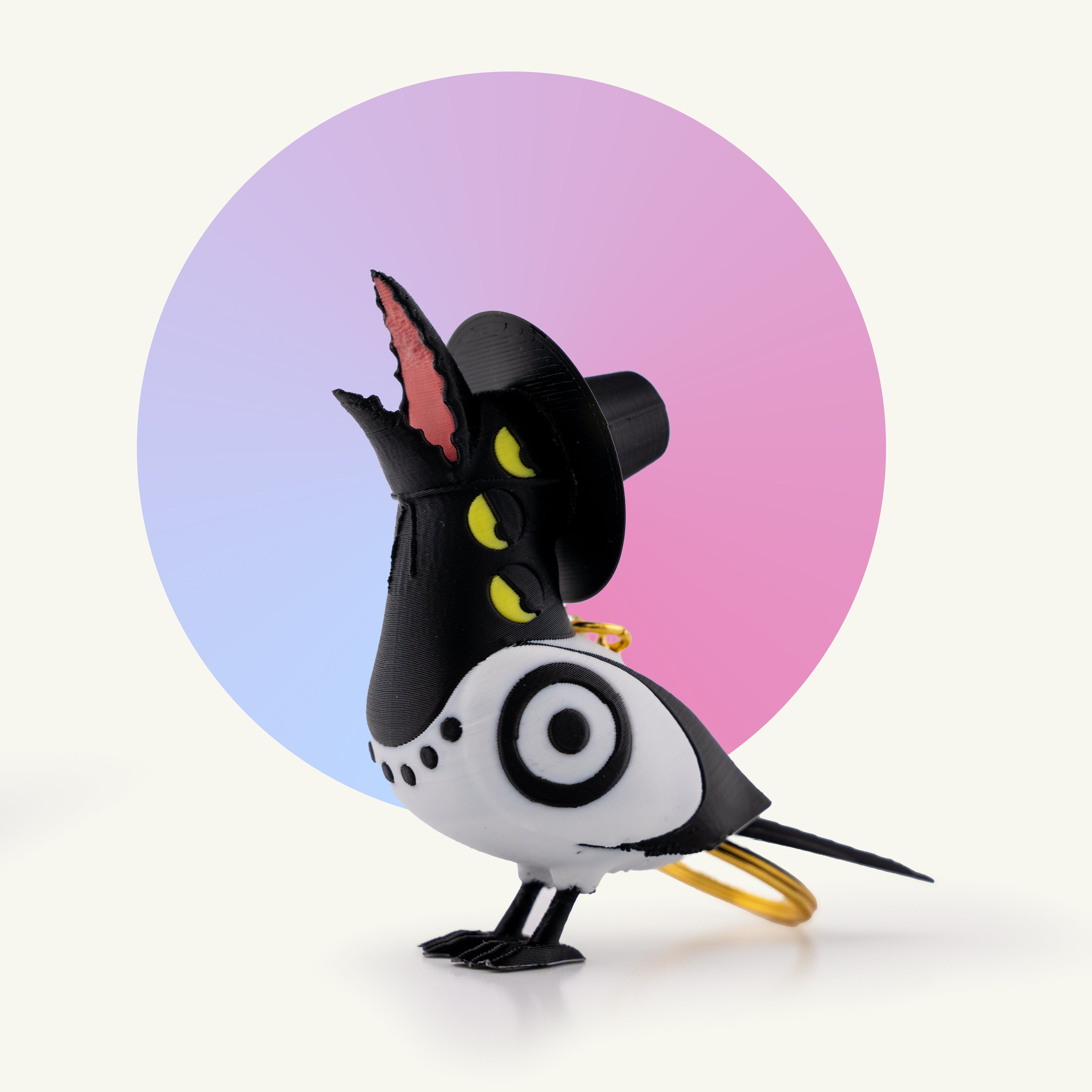 Sussie Magpie Keychain