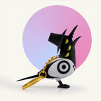 Sussie Magpie Keychain