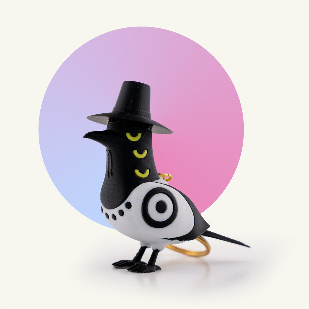Sussie Magpie Keychain
