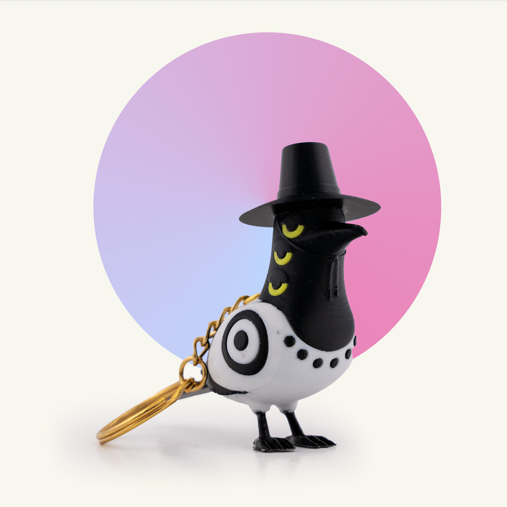 Sussie Magpie Keychain