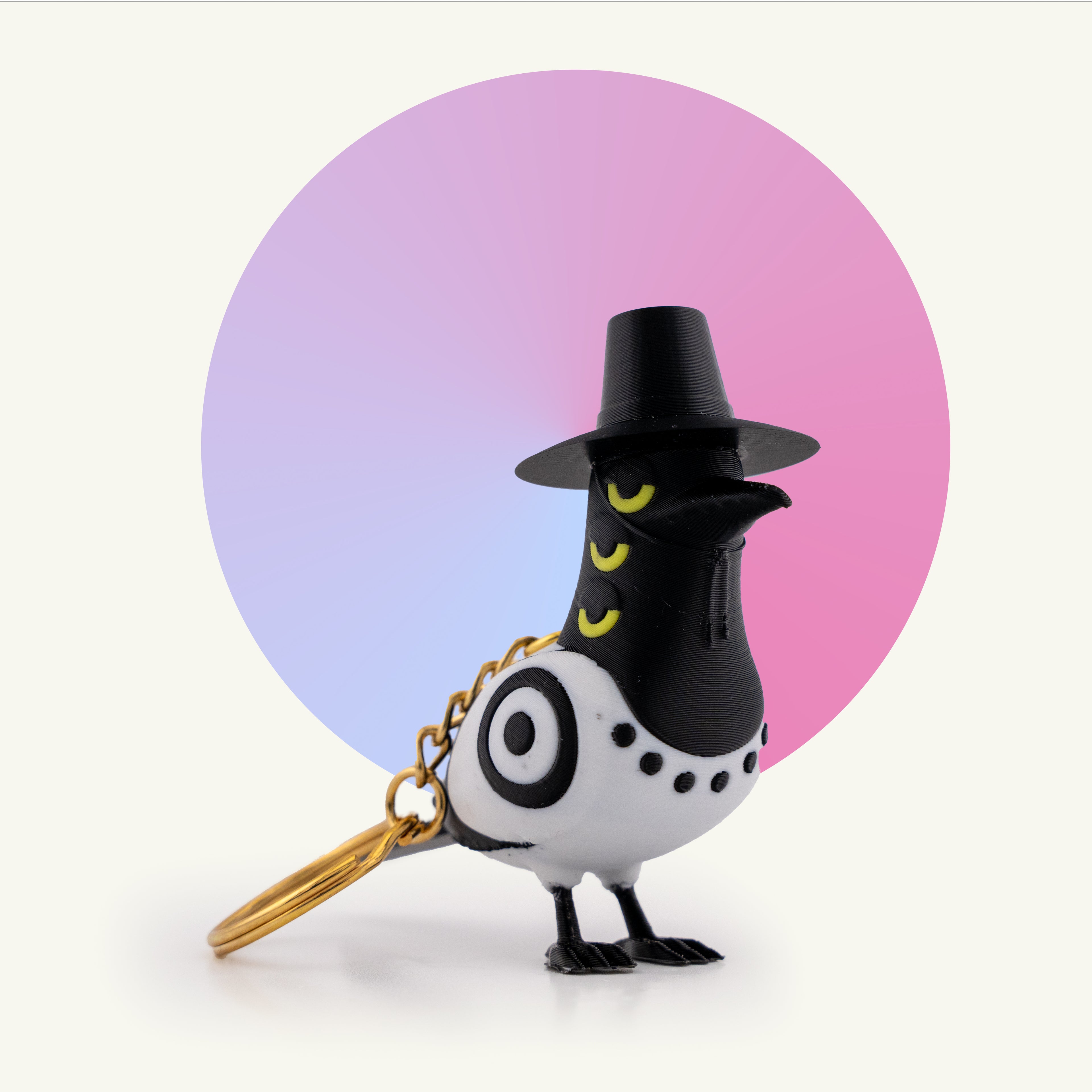 Sussie Magpie Keychain
