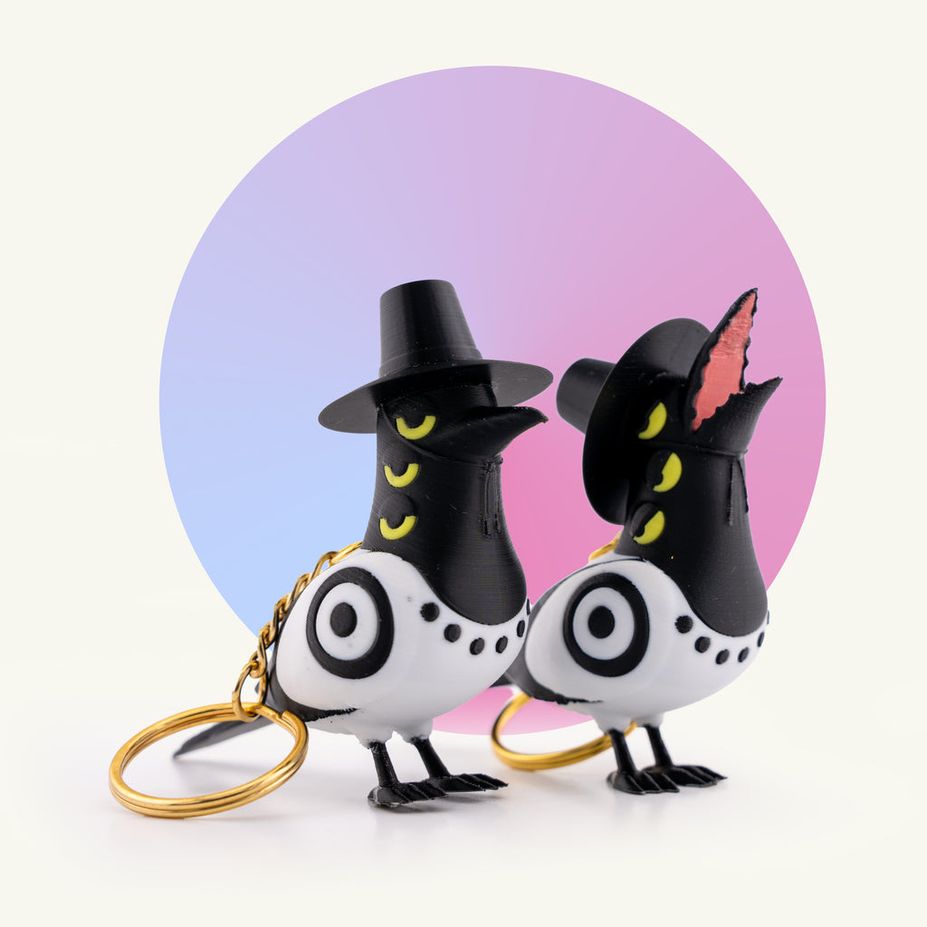 Sussie Magpie Keychain
