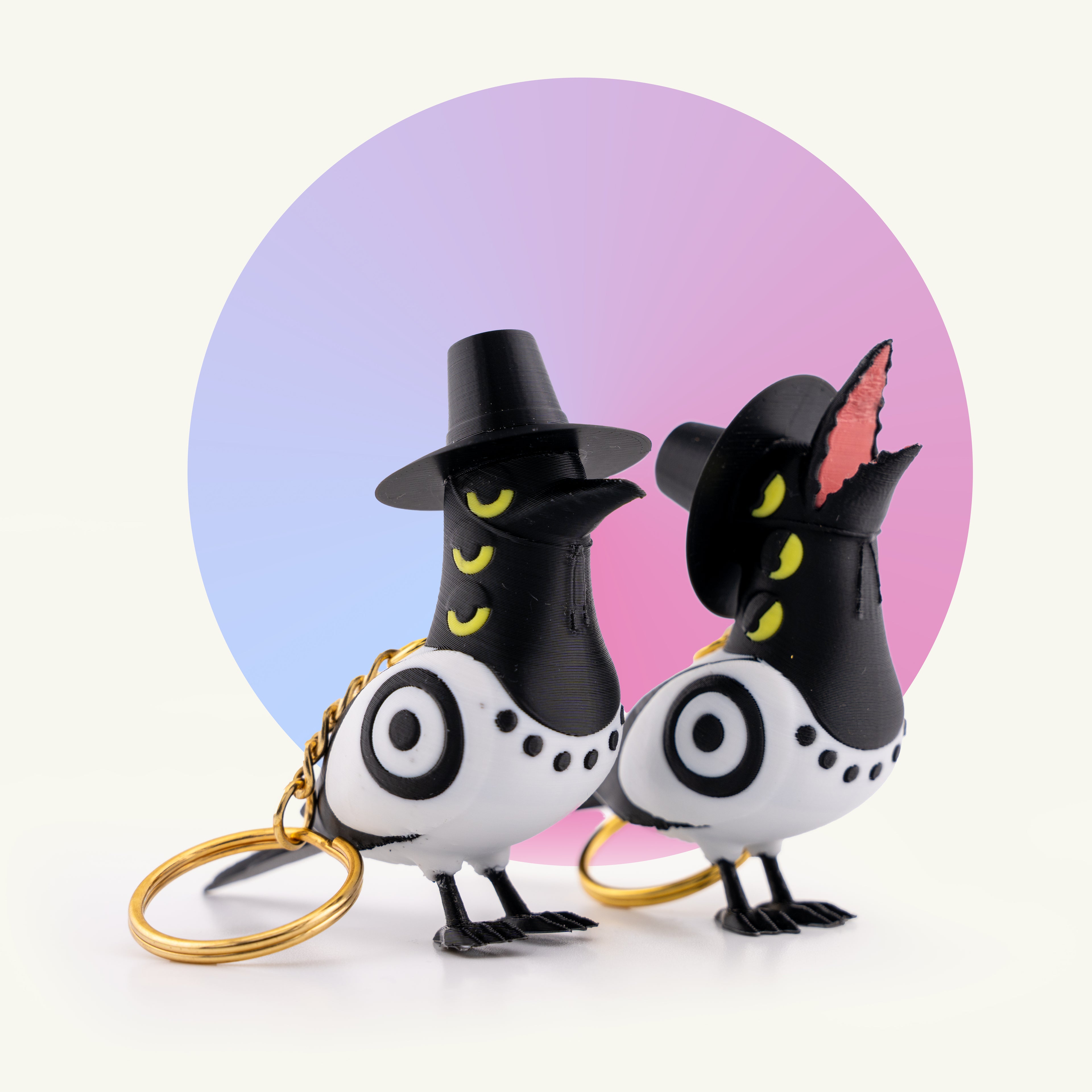 Sussie Magpie Keychain