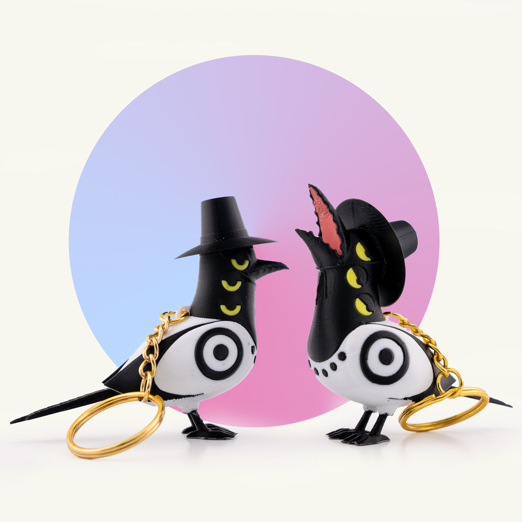 Sussie Magpie Keychain