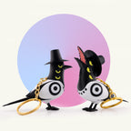 Sussie Magpie Keychain