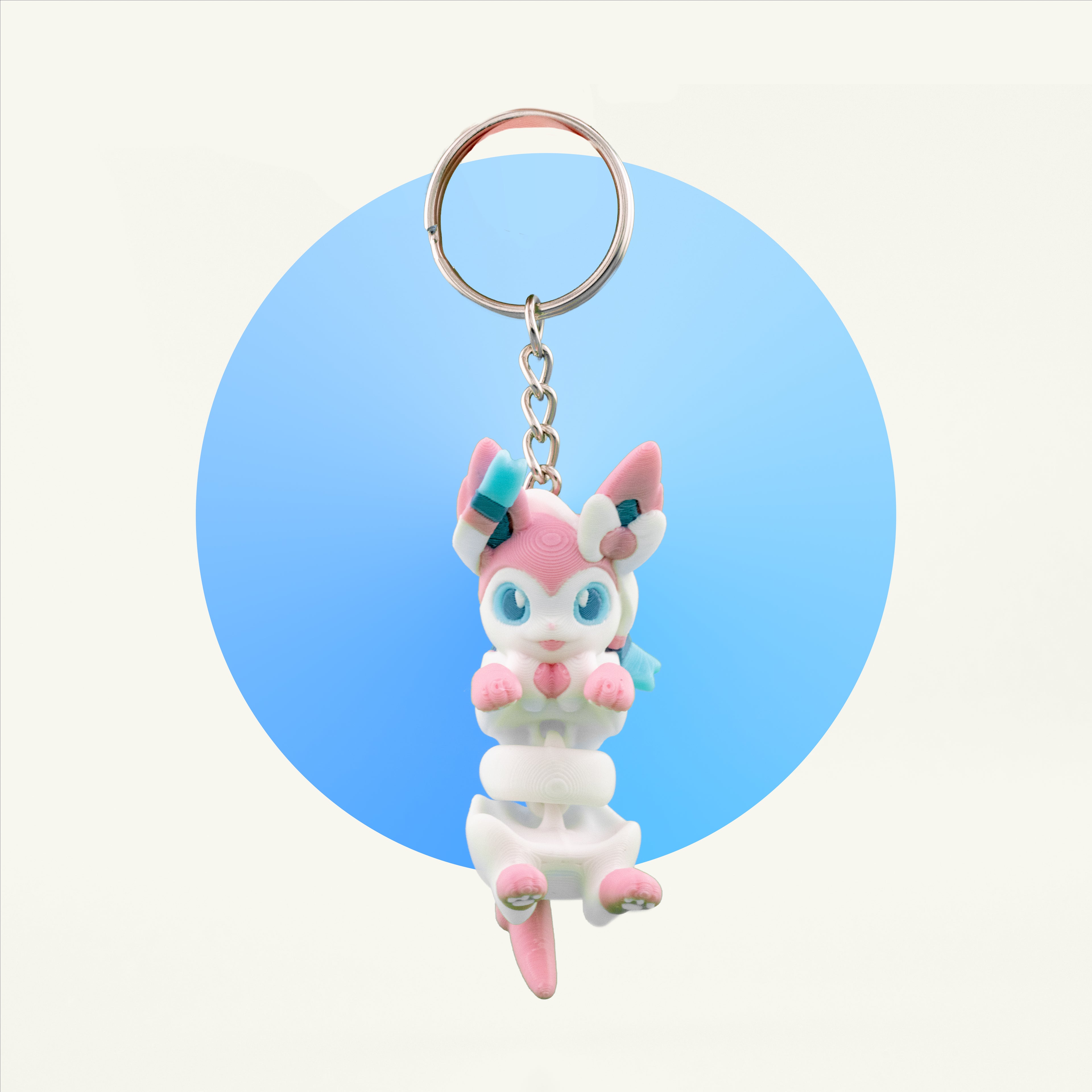 Sylveon Keychain