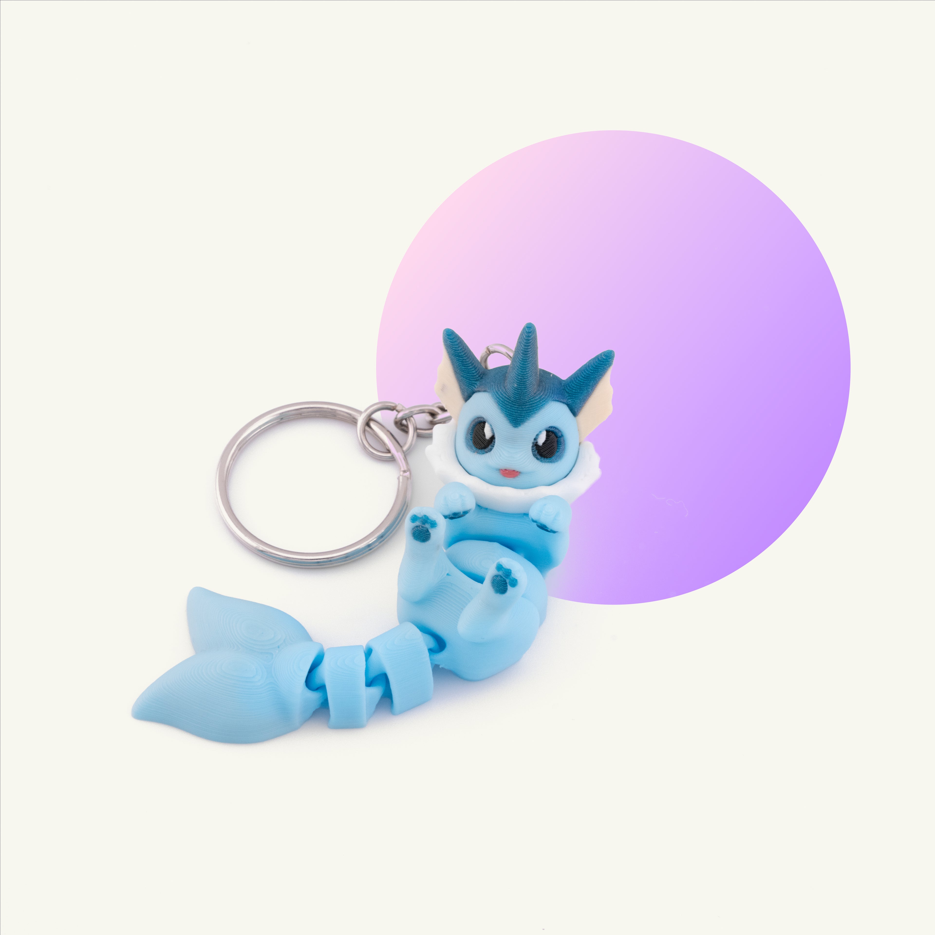Vaporeon Keychain