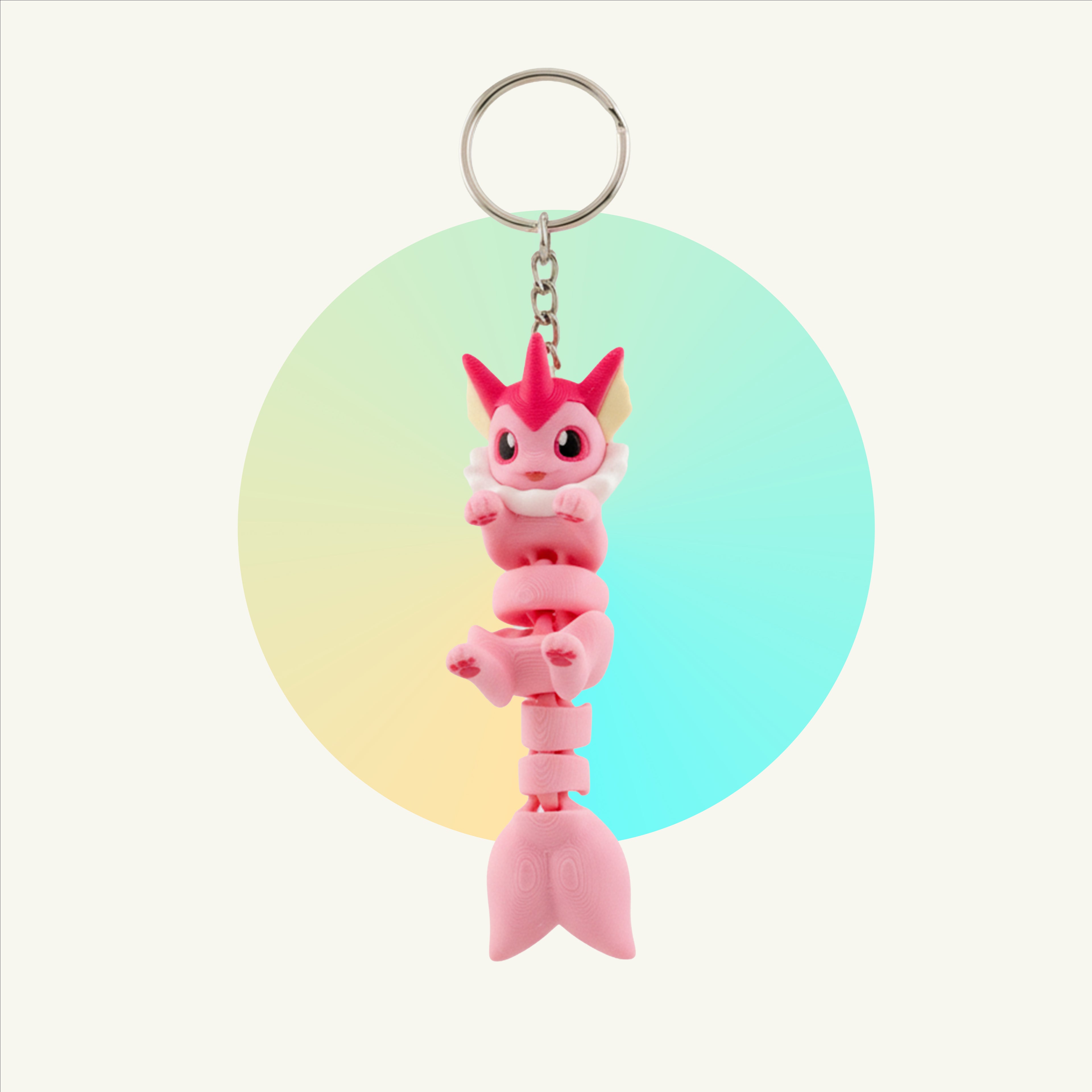 Vaporeon Keychain