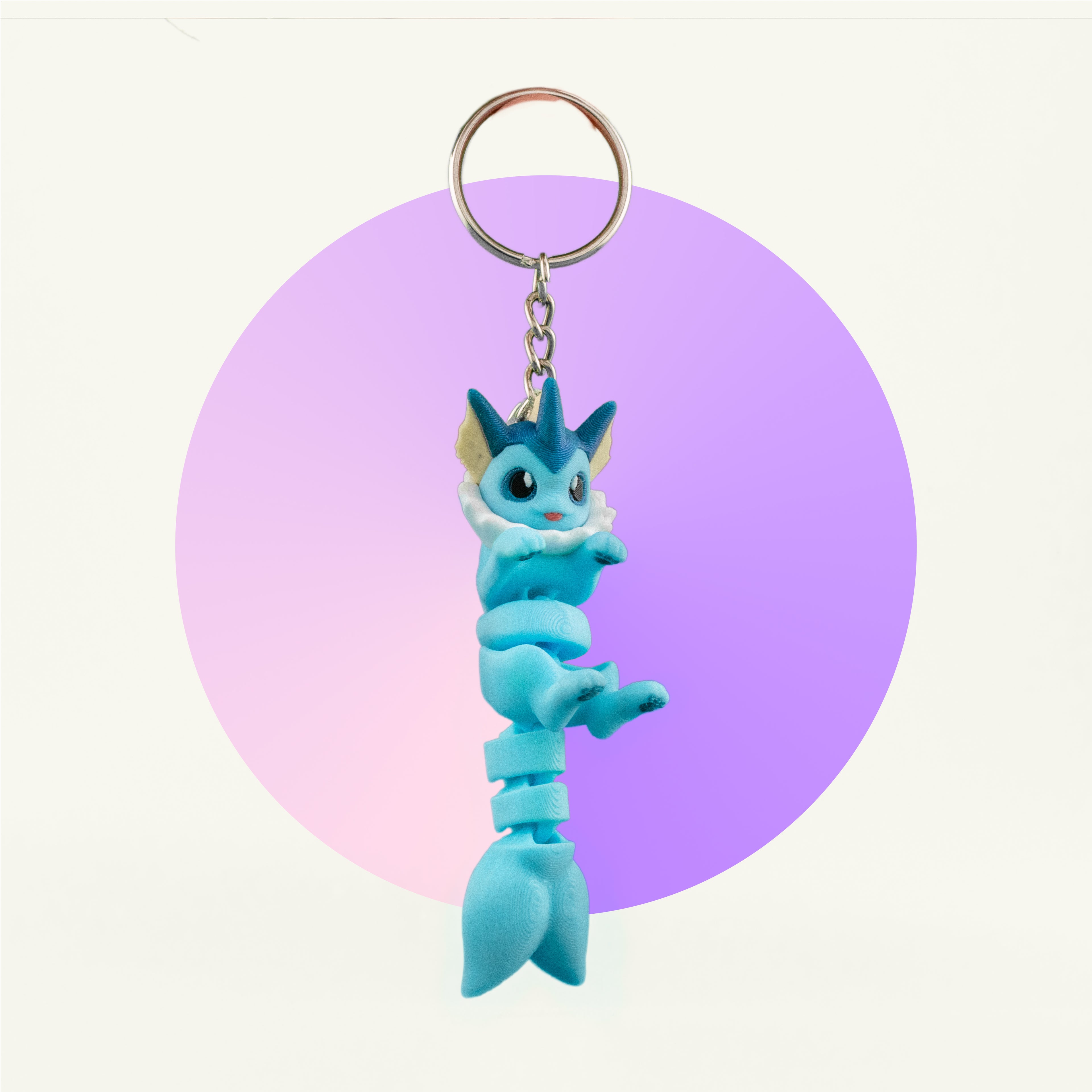 Vaporeon Keychain