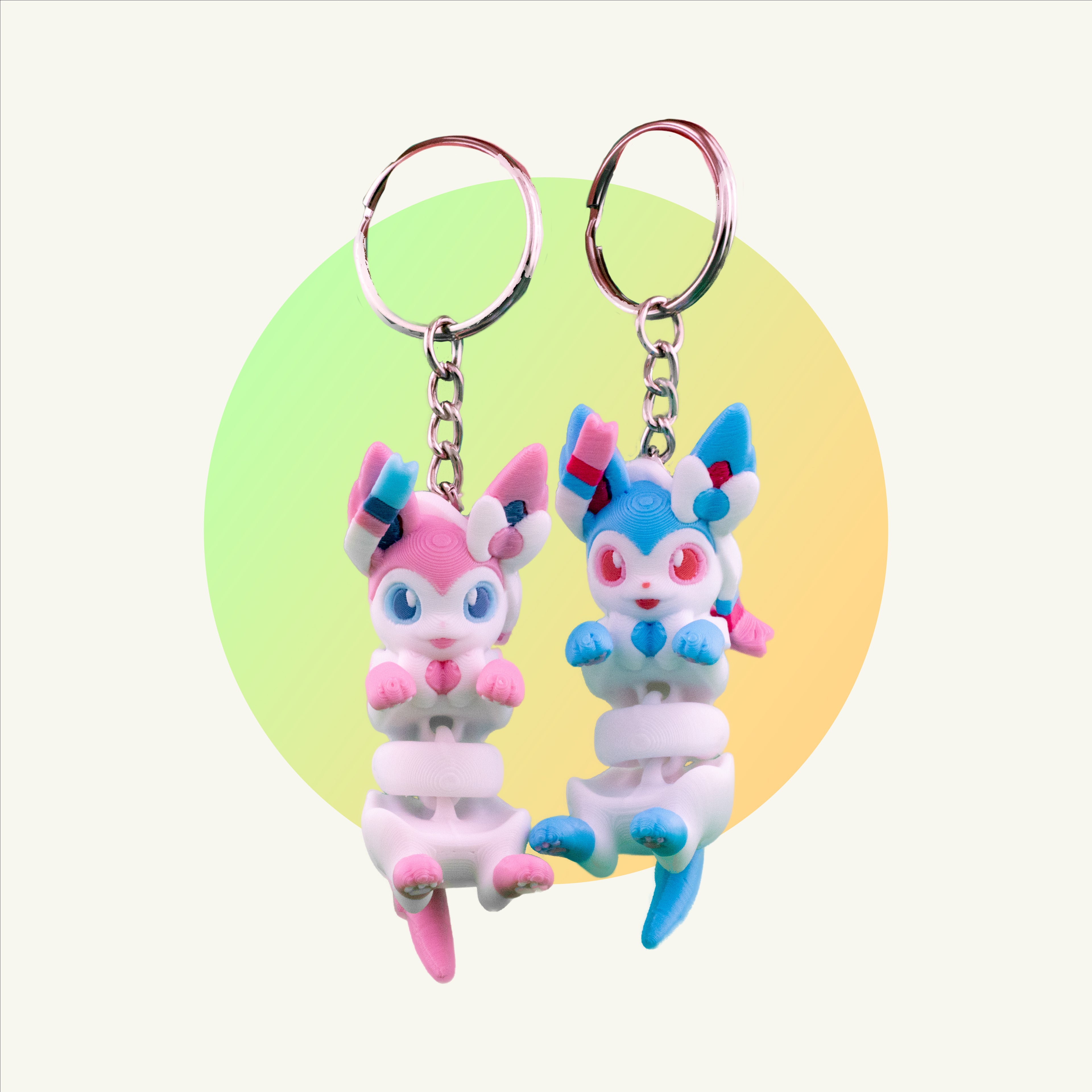 Sylveon Keychain