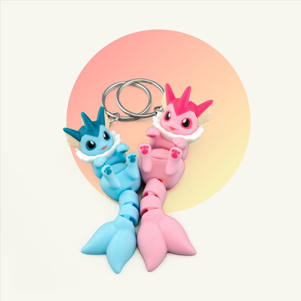 Vaporeon Keychain