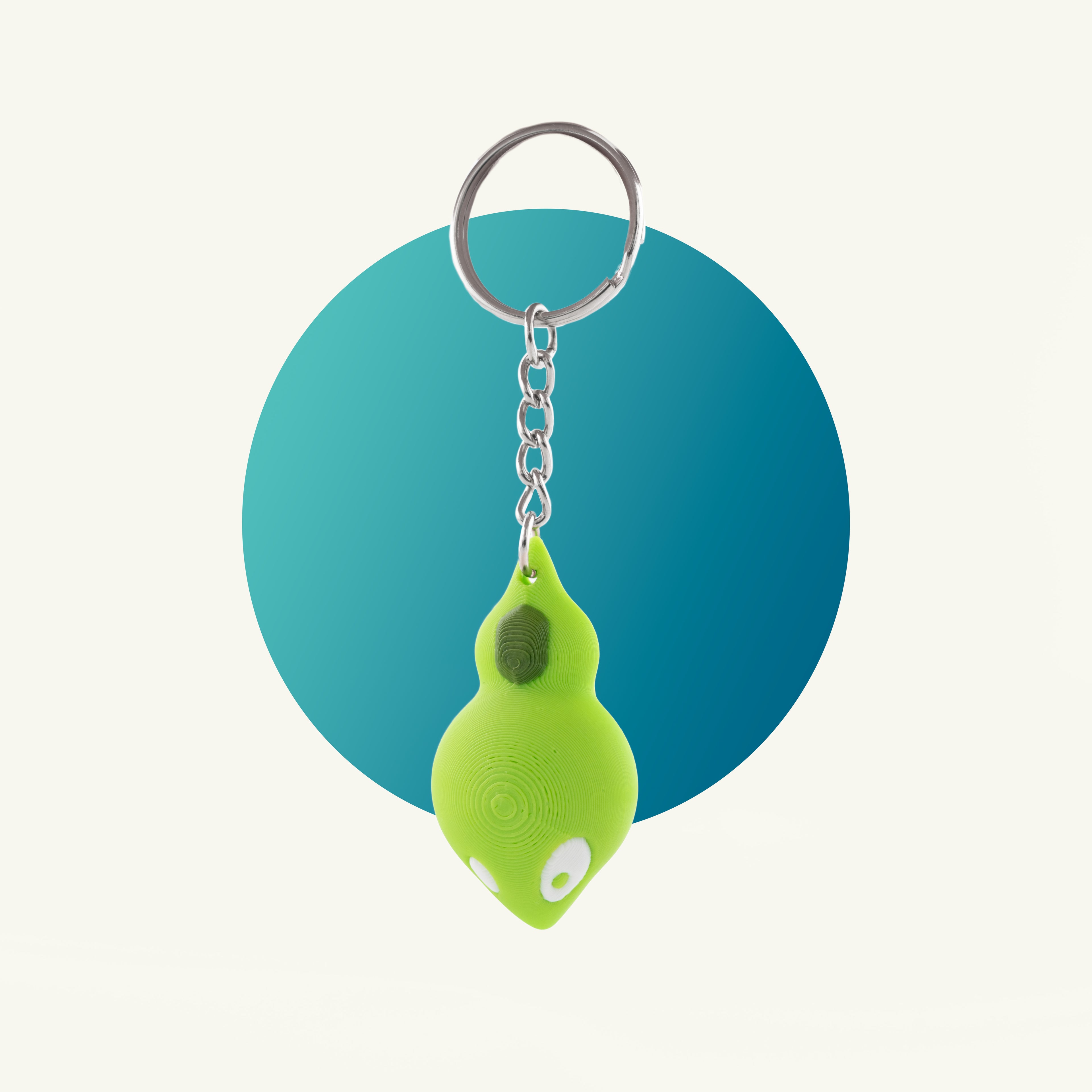 Zygarde Cell Keychain