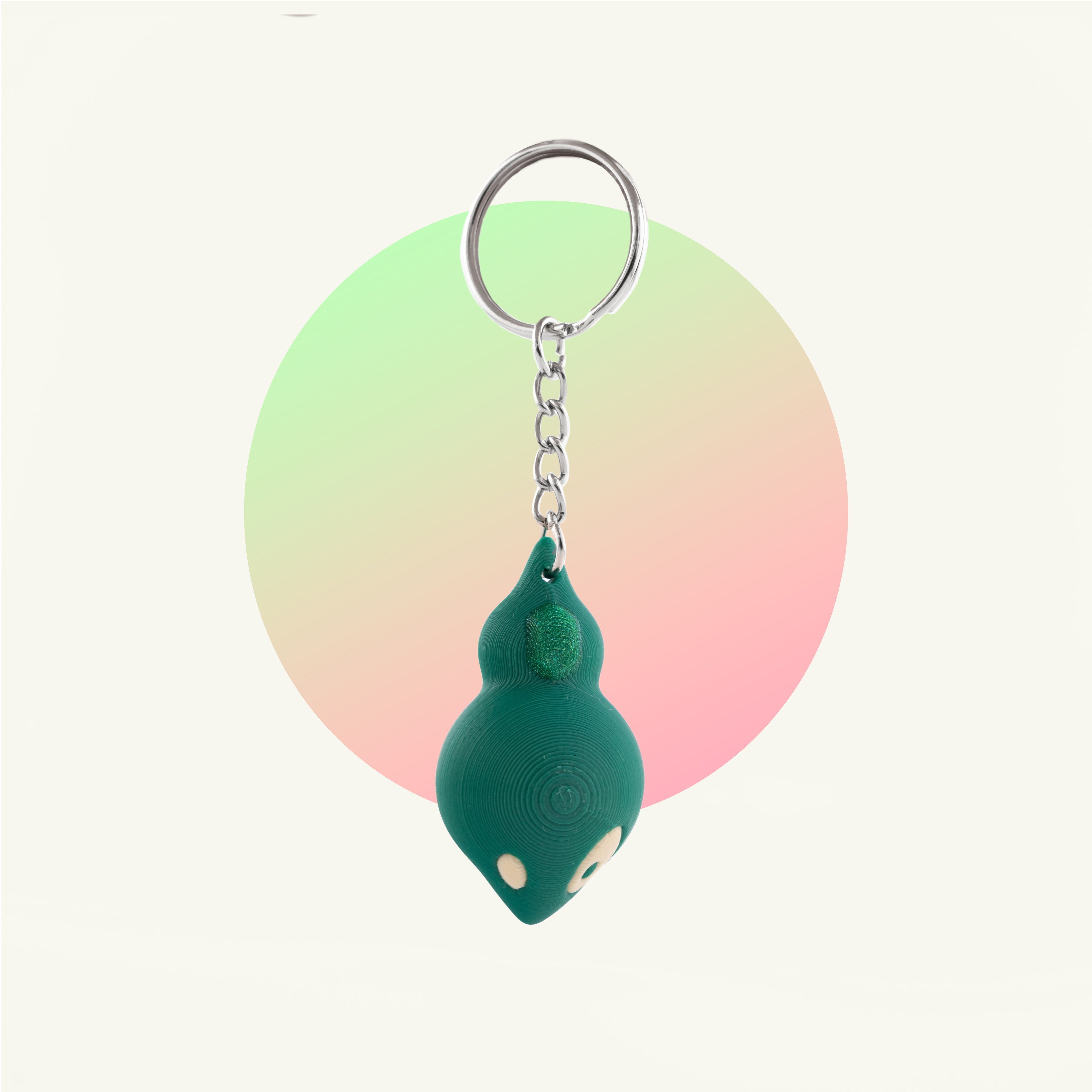 Zygarde Cell Keychain