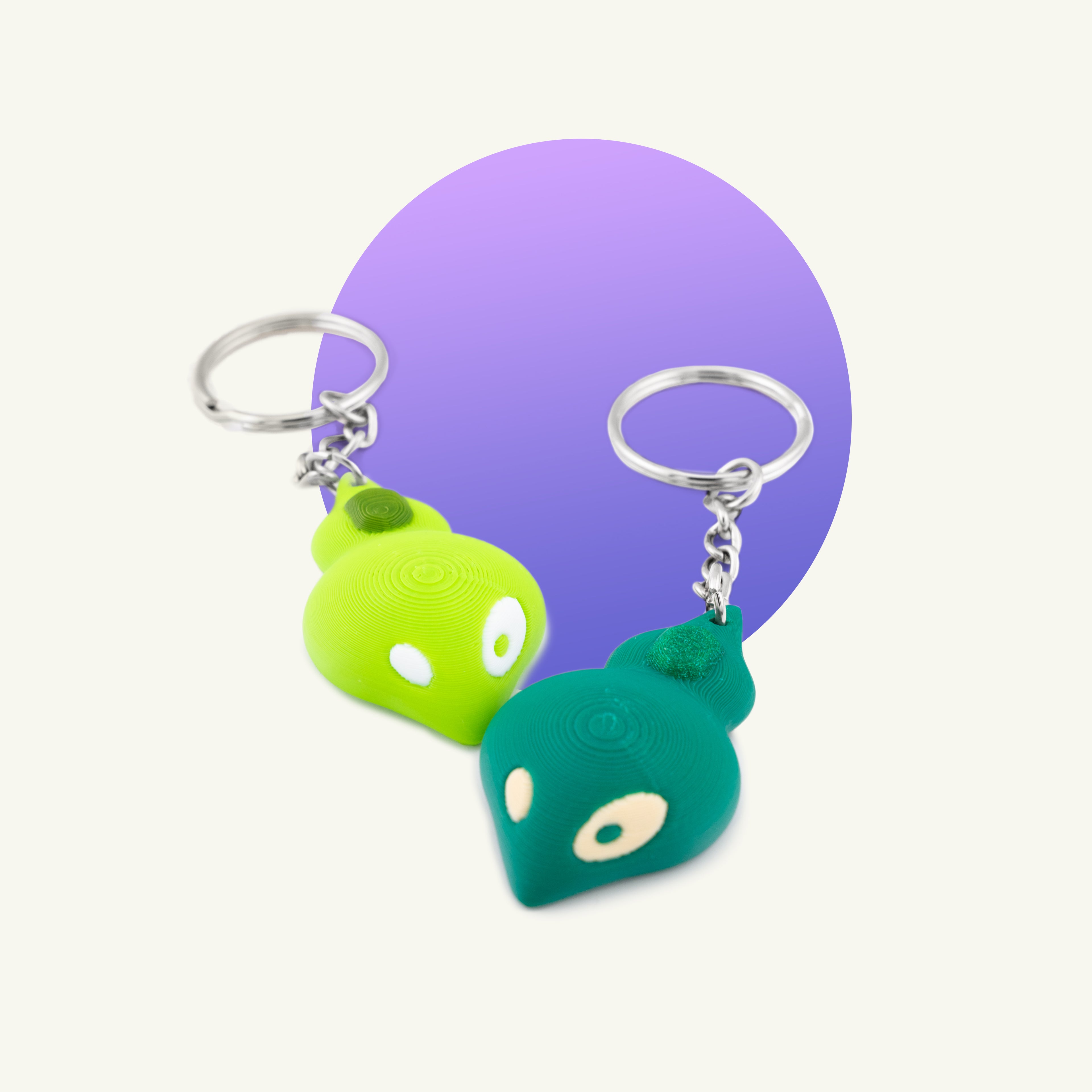 Zygarde Cell Keychain