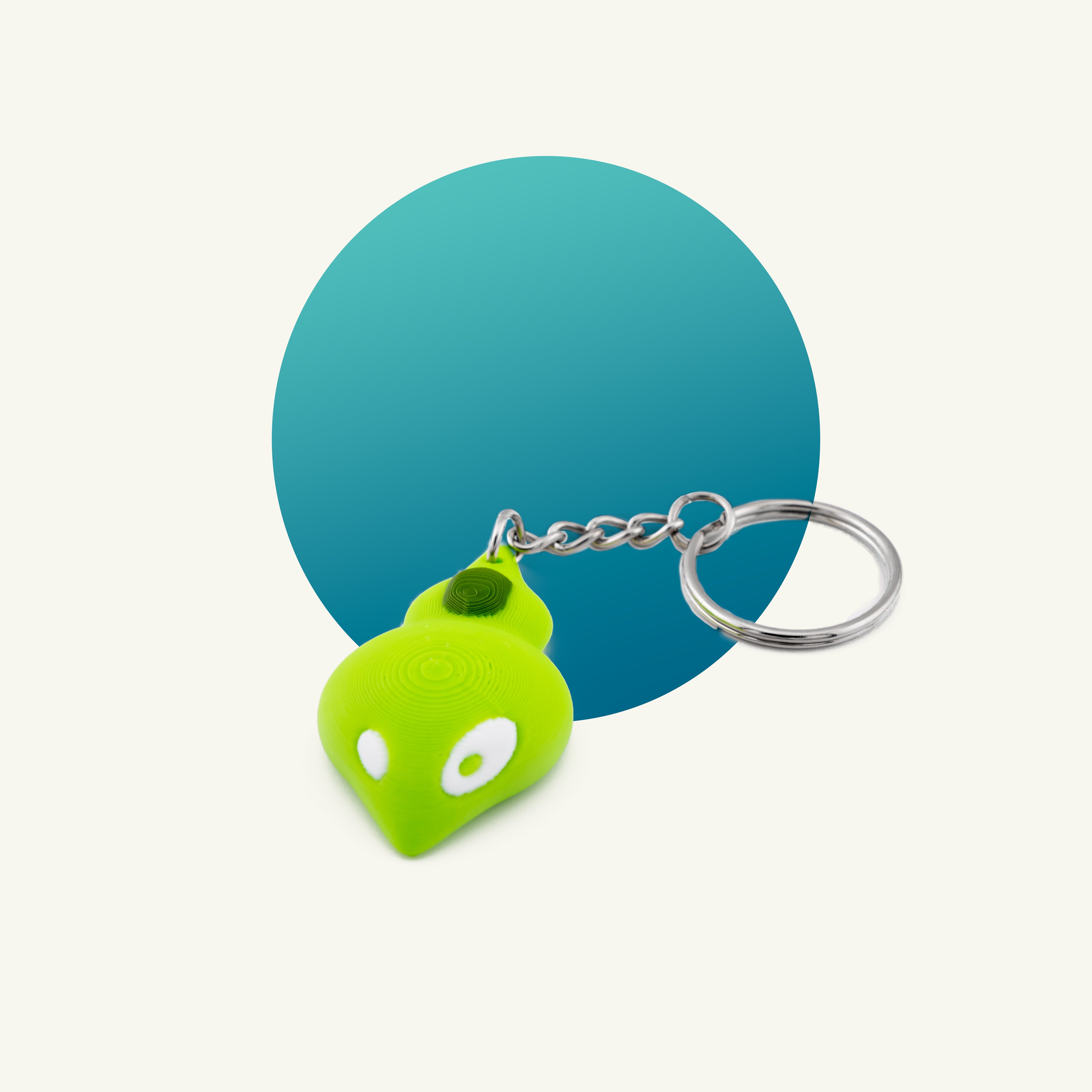 Zygarde Cell Keychain