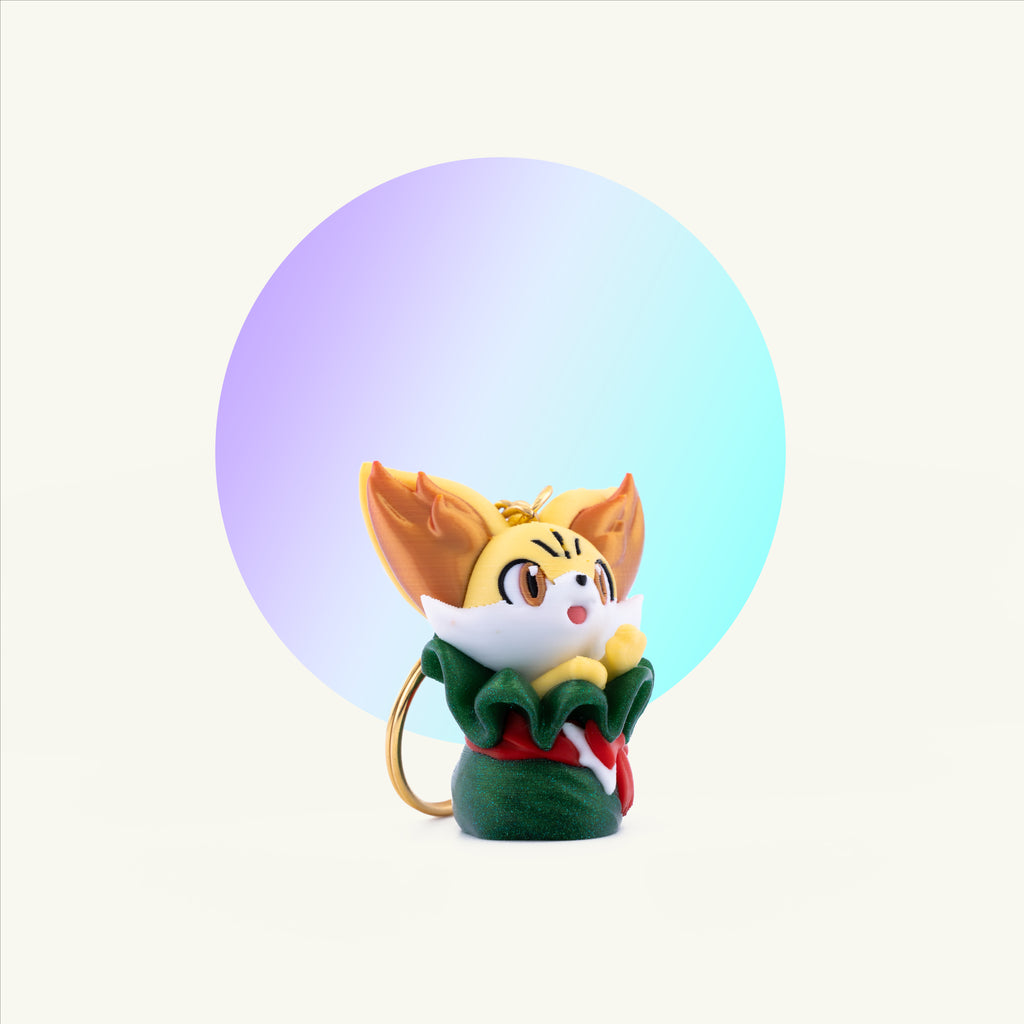 Fennekin Bundle Keychain