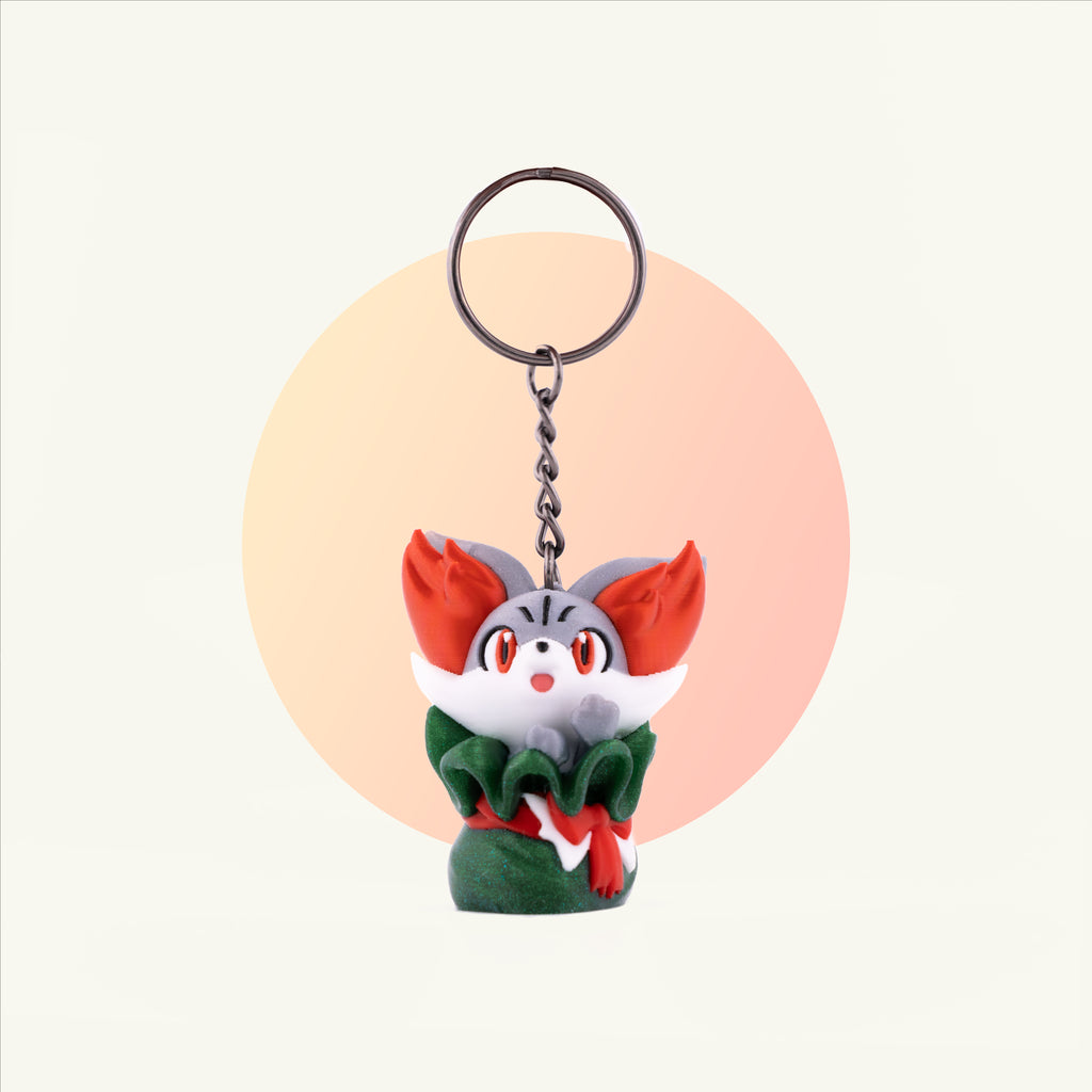 Fennekin Bundle Keychain