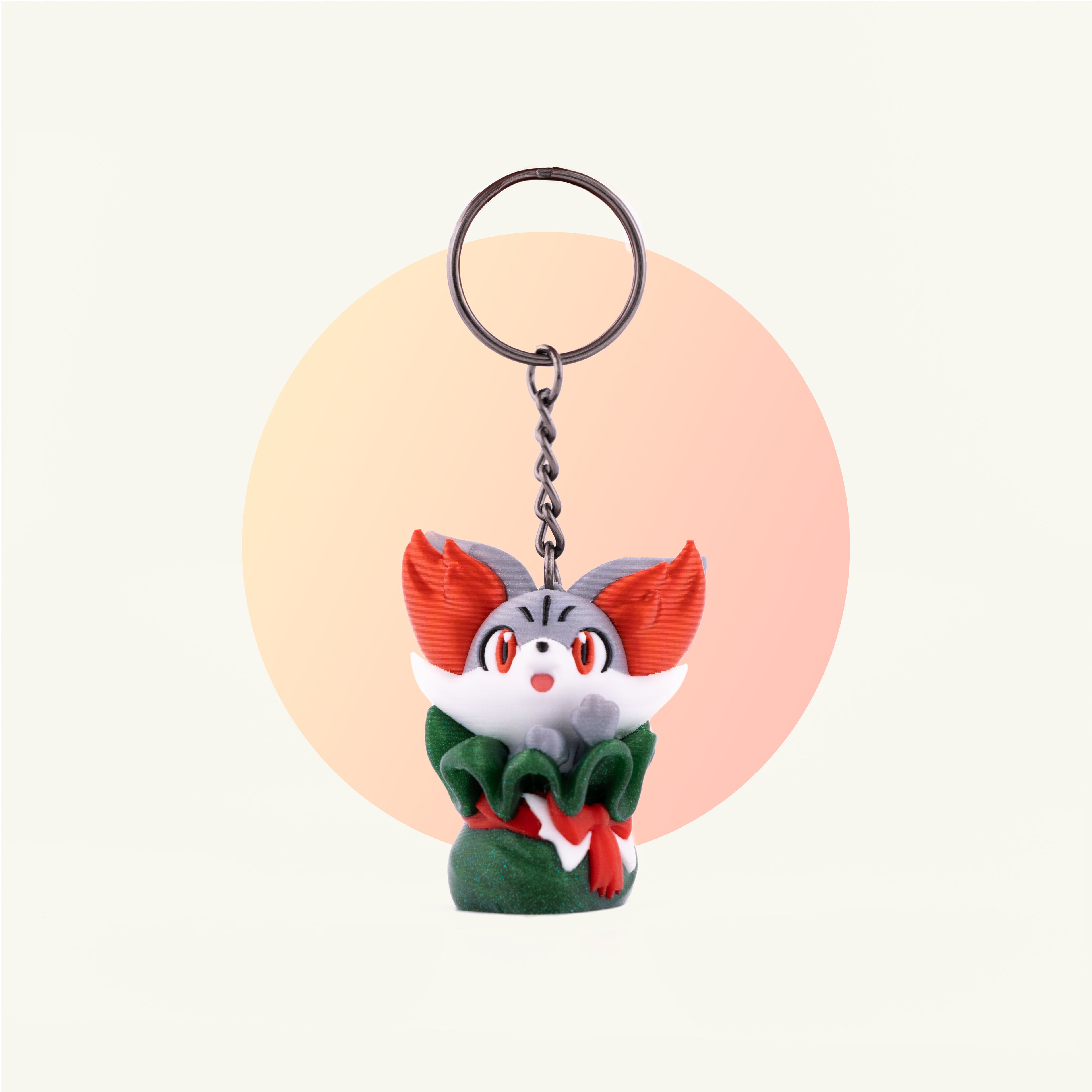 Fennekin Bundle Keychain