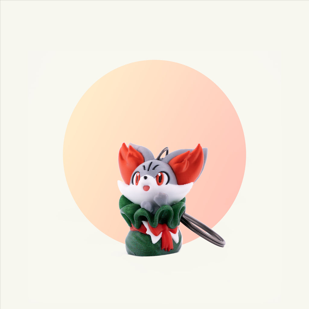 Fennekin Bundle Keychain