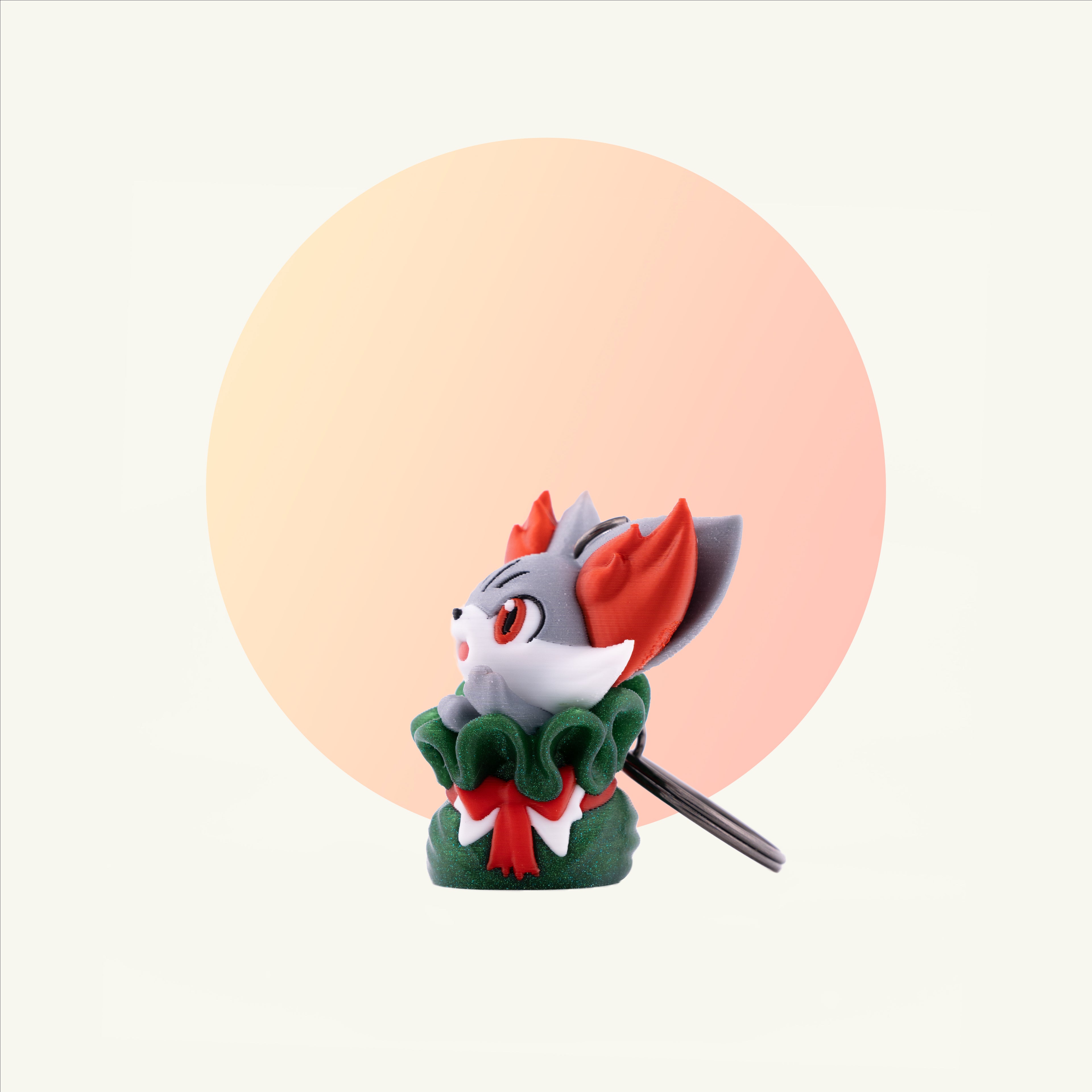 Fennekin Bundle Keychain