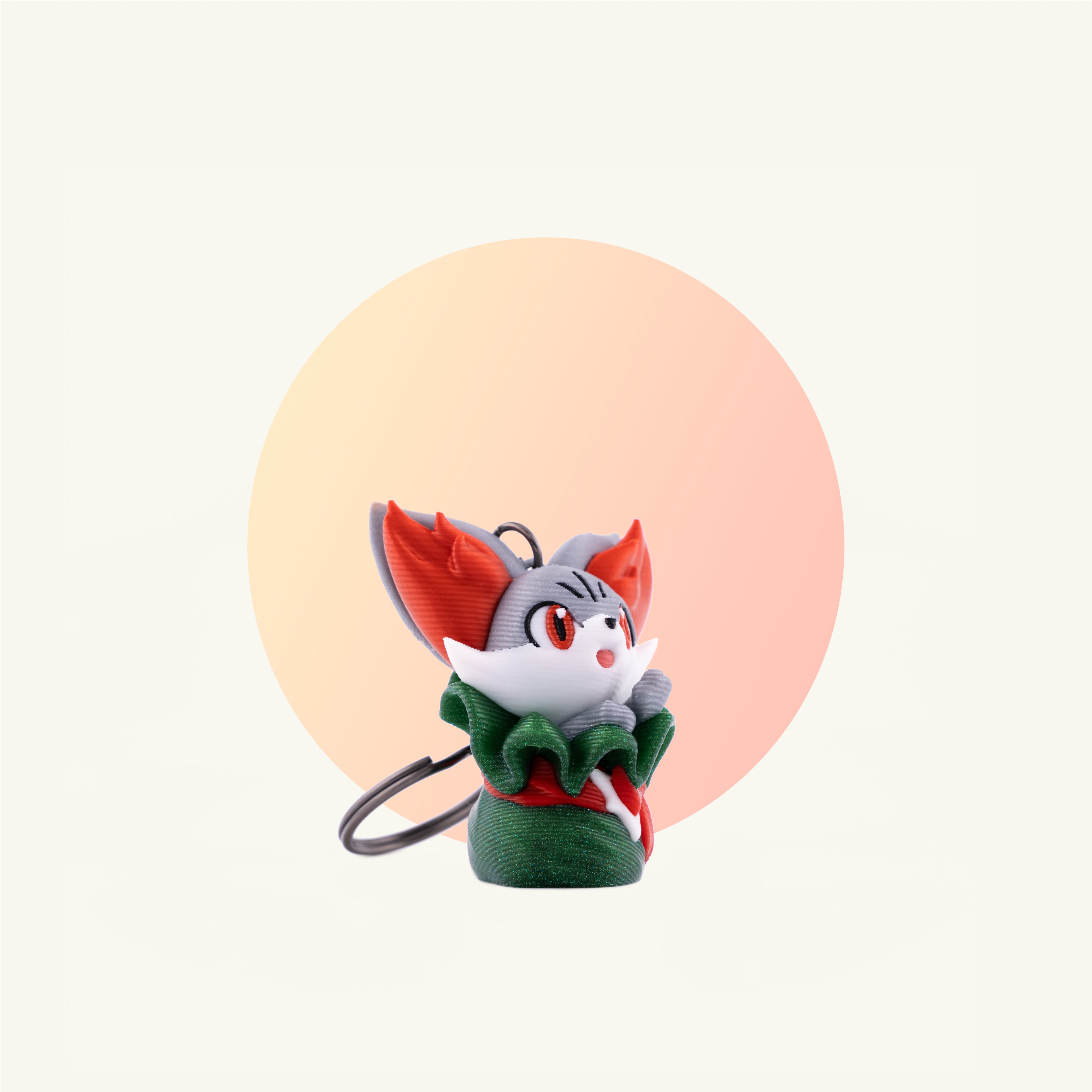 Fennekin Bundle Keychain
