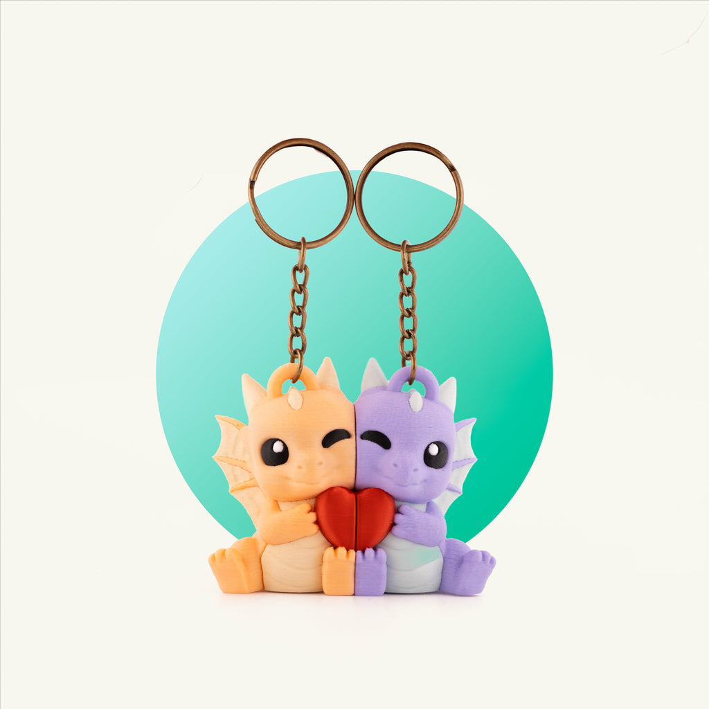 Magnetic Dragon Keychain