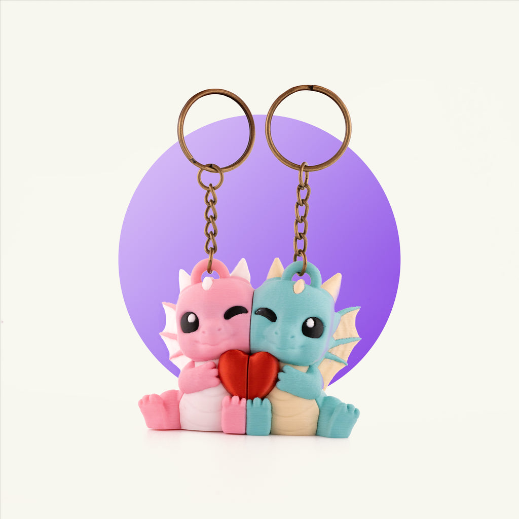 Magnetic Dragon Keychain
