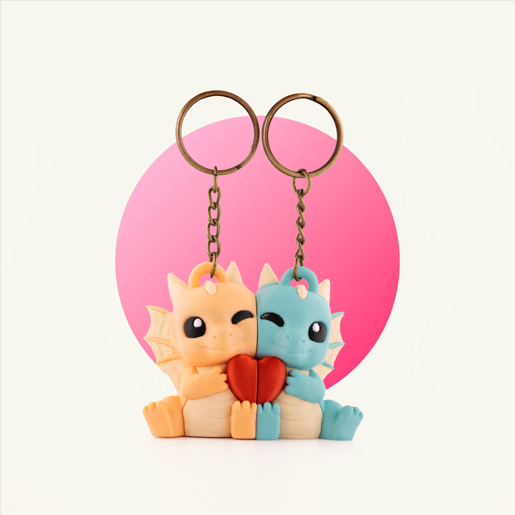 Magnetic Dragon Keychain