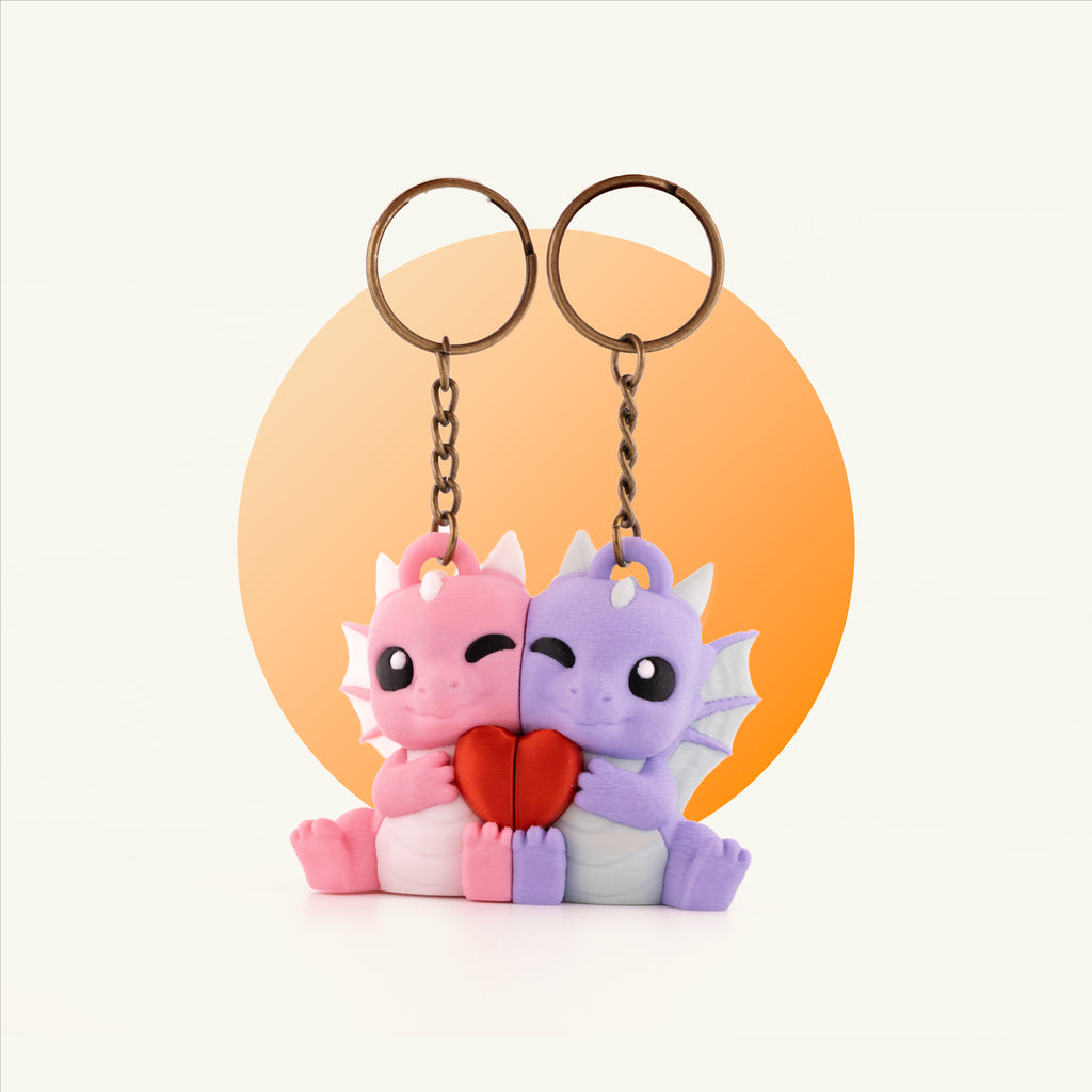 Magnetic Dragon Keychain