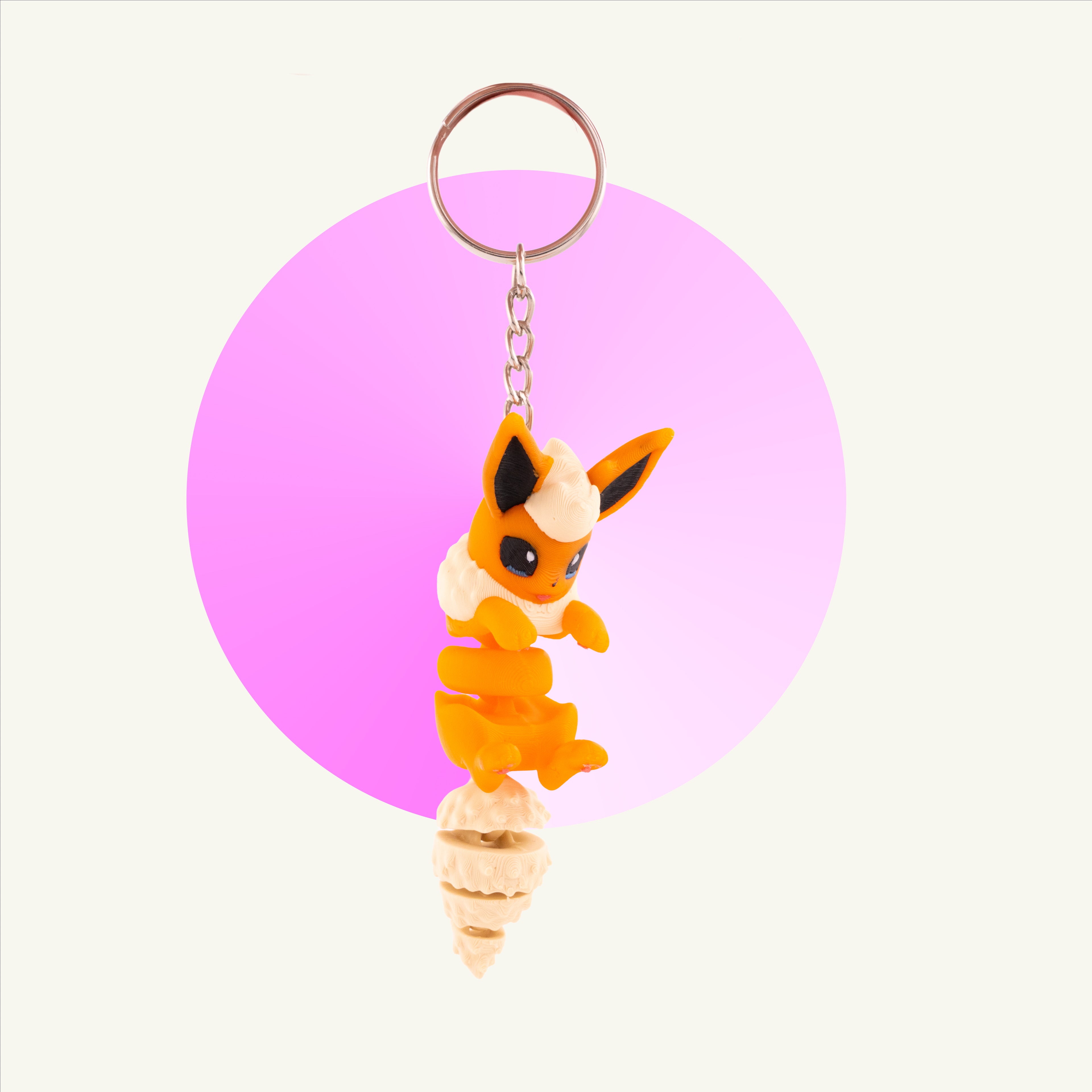 Flareon Keychain
