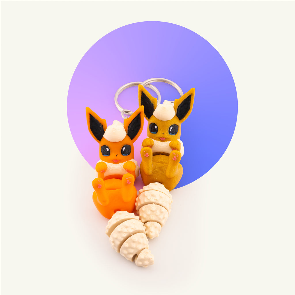 Flareon Keychain
