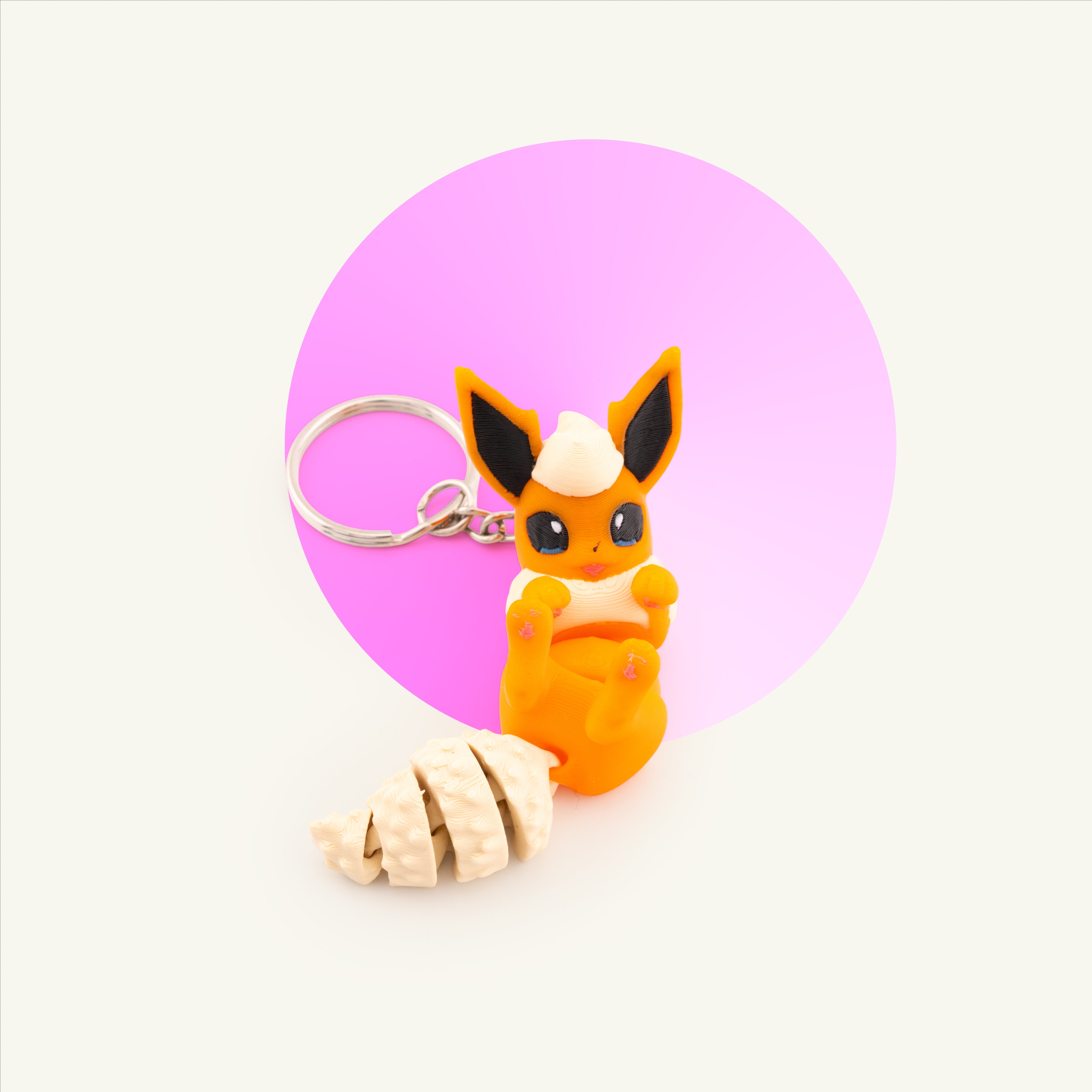 Flareon Keychain