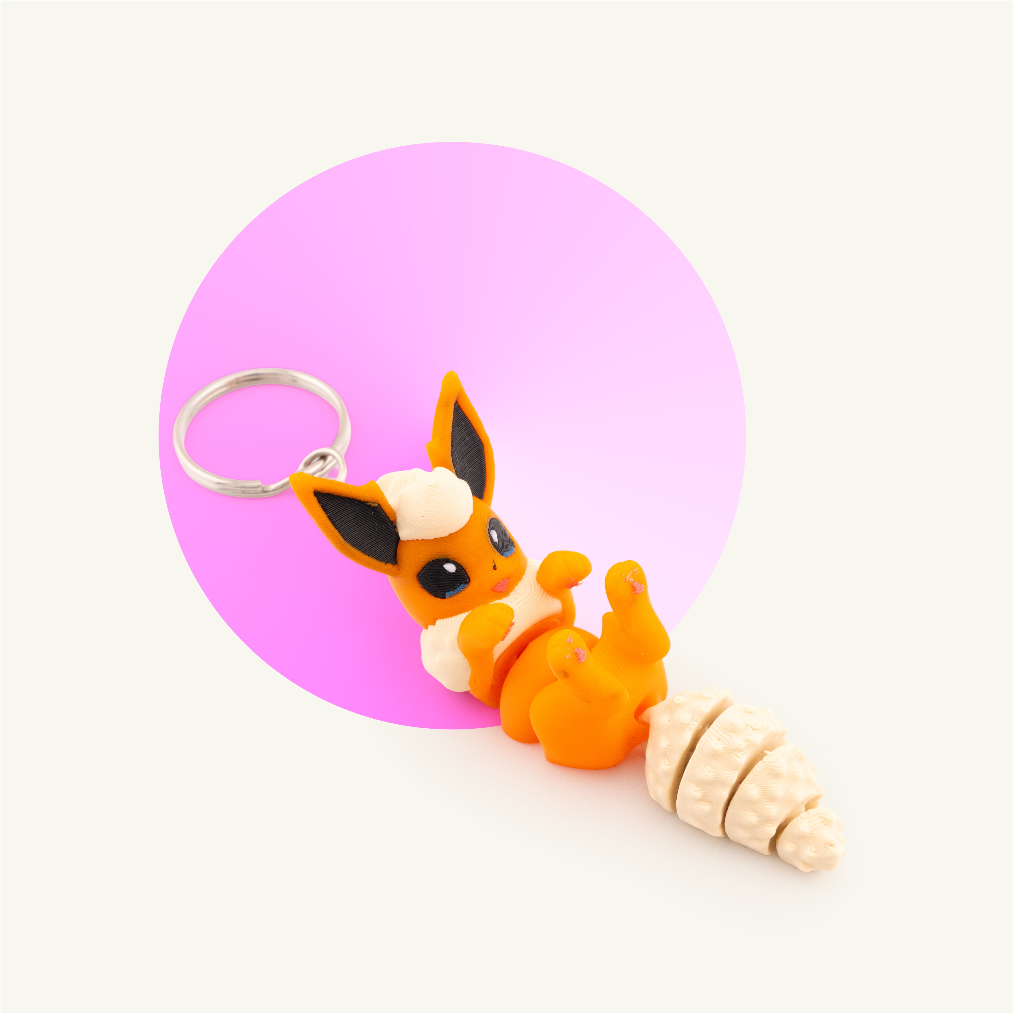 Flareon Keychain