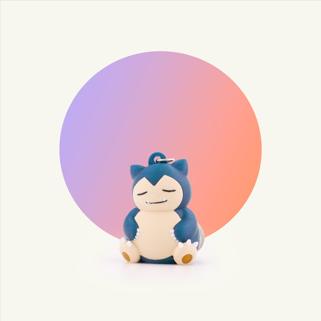 Snorlax Keychain
