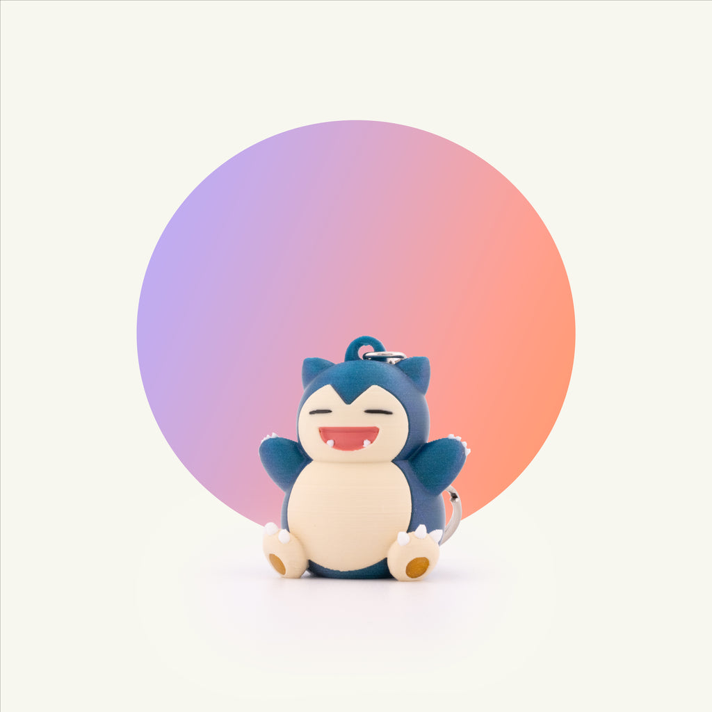 Snorlax Keychain