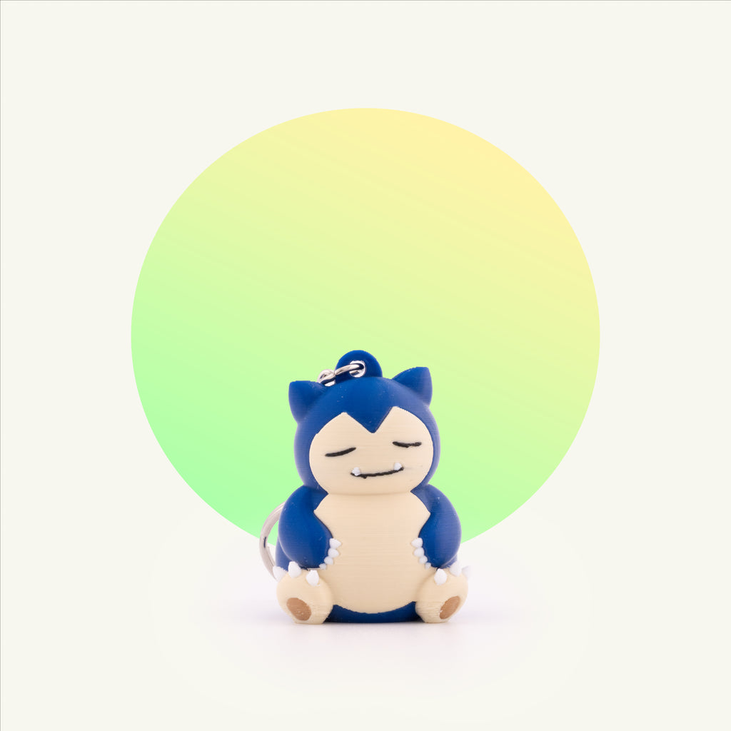 Snorlax Keychain