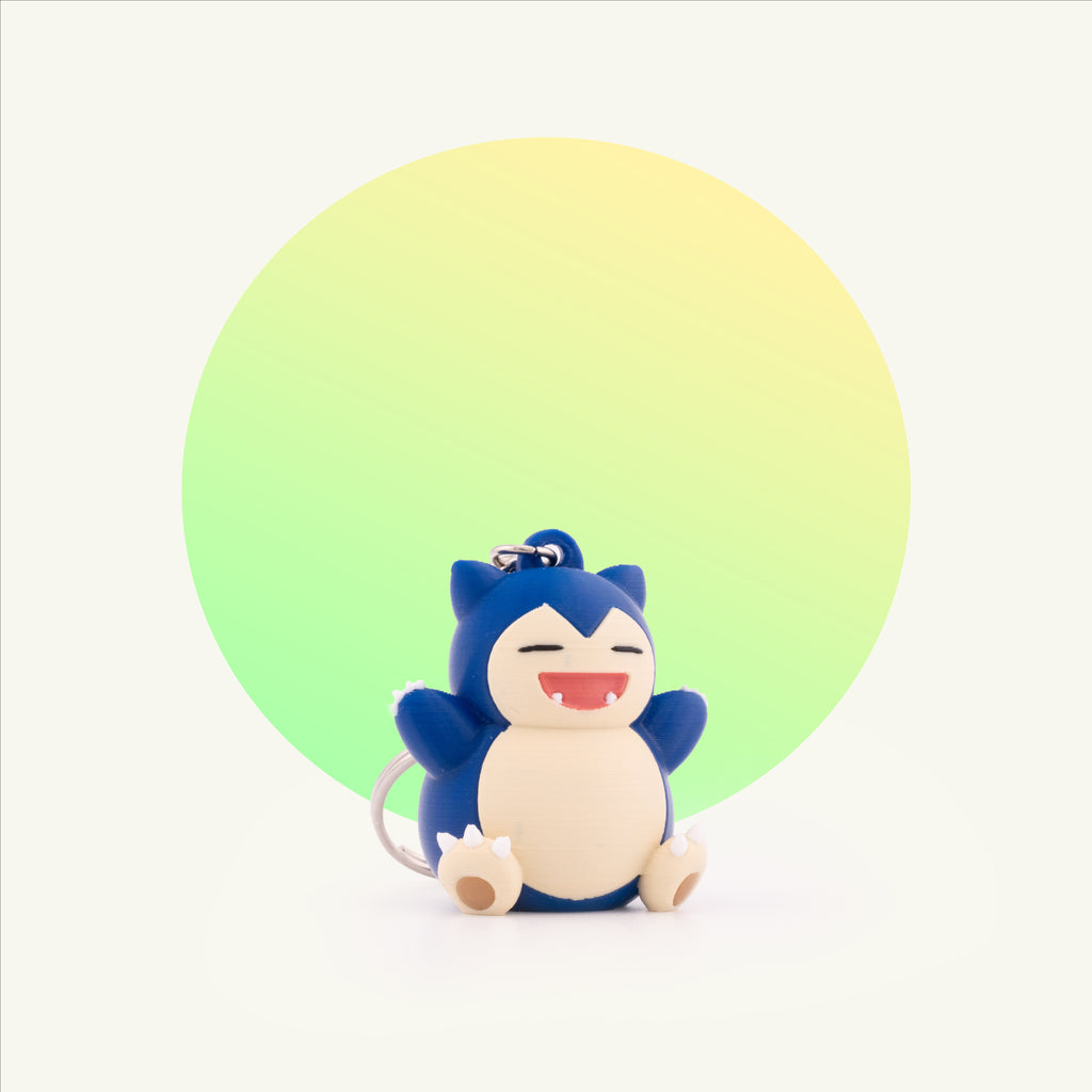 Snorlax Keychain